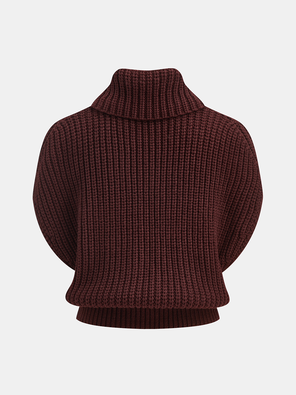 Cowl Neck Chunky Sweater Vest for Layering Comfort