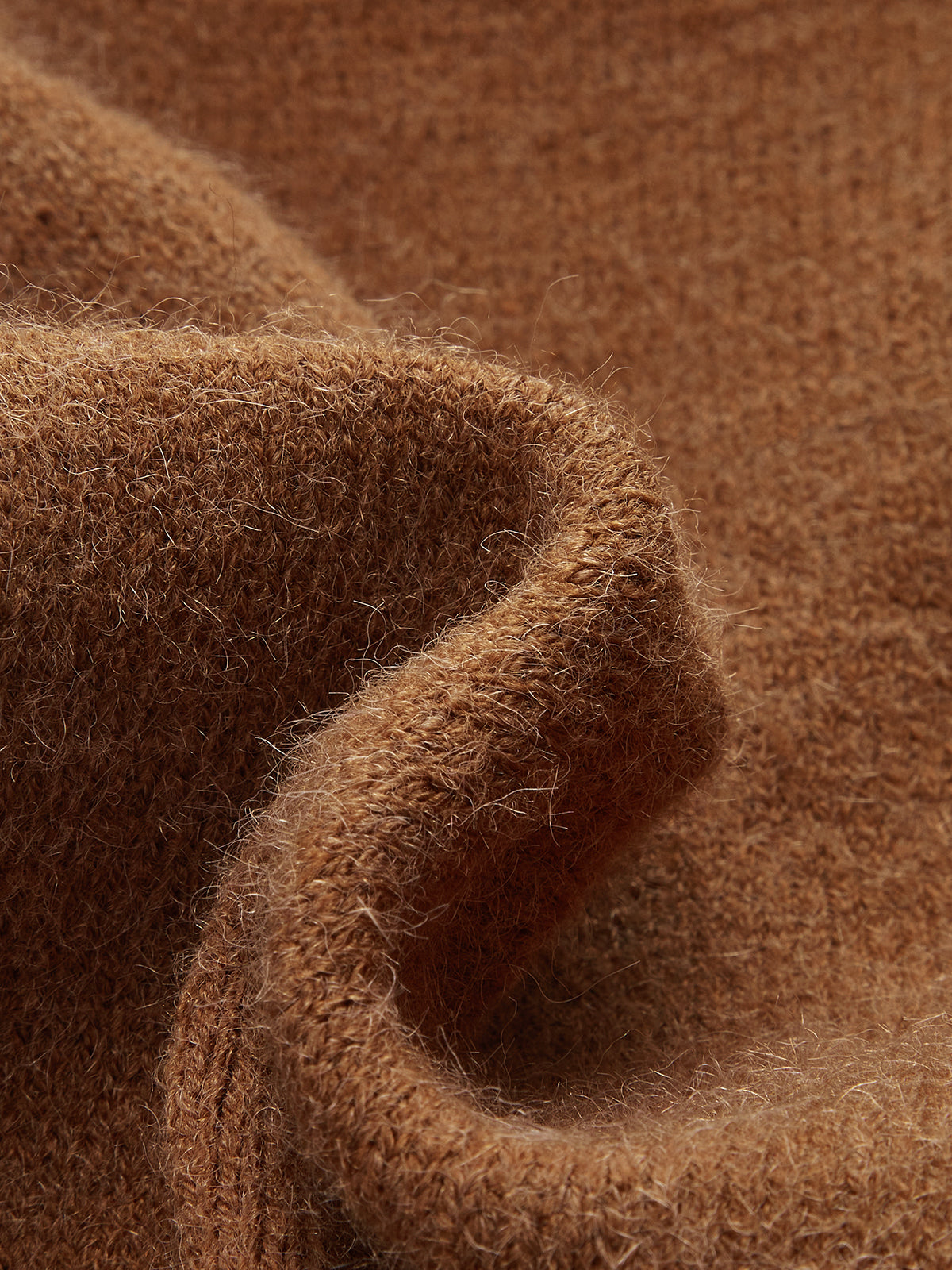 Cinched Waist Asymmetrical Turtleneck Sweater for Women in Winter Fashion