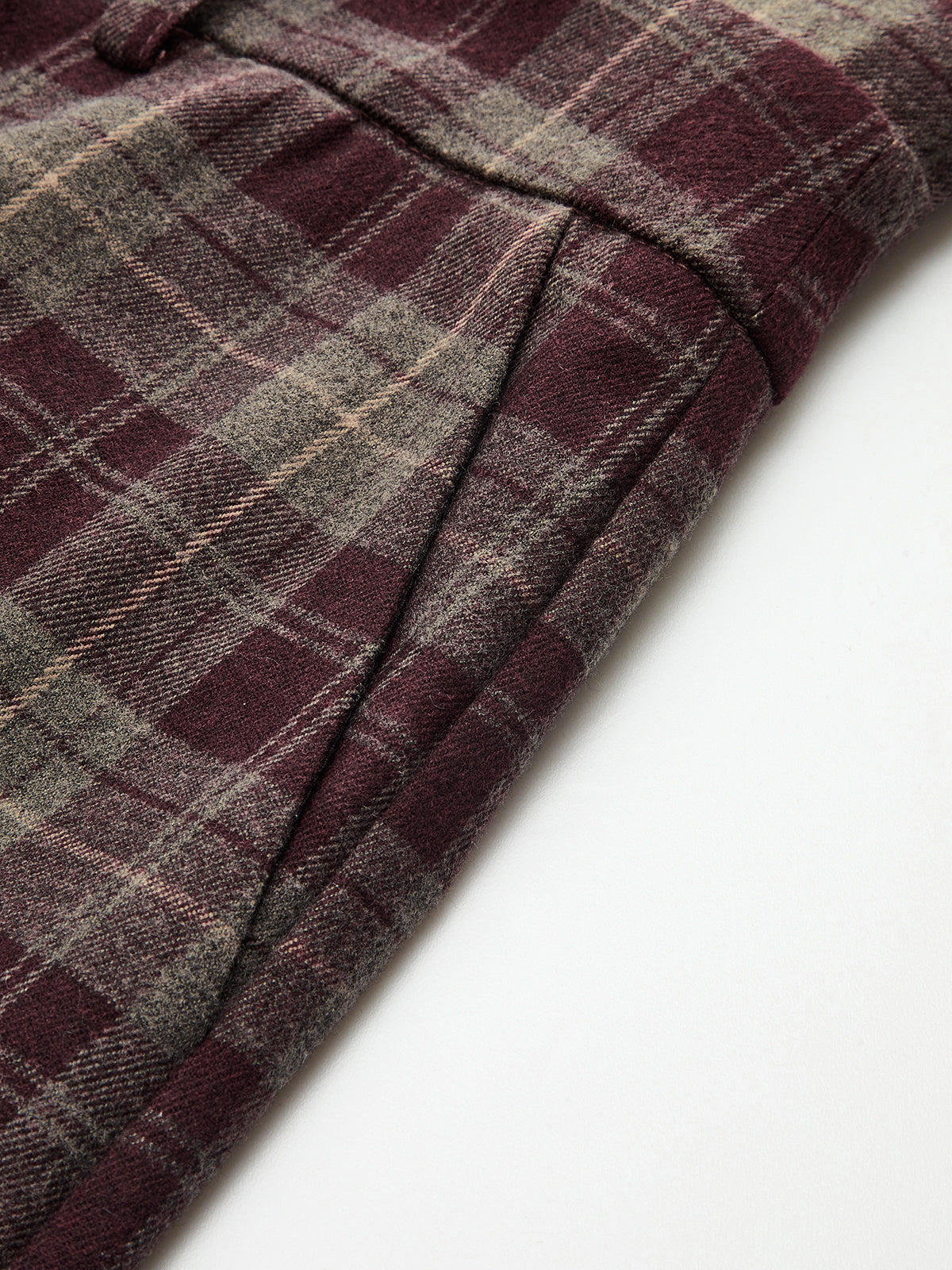 High-Waisted Plaid Wide-Leg Pants for Women Casual Comfort