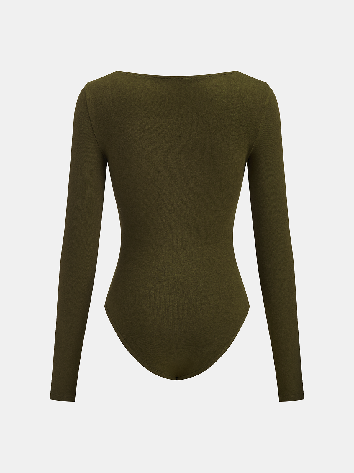 Seamless Long-Sleeve Bodysuit for Women Stretch Fit