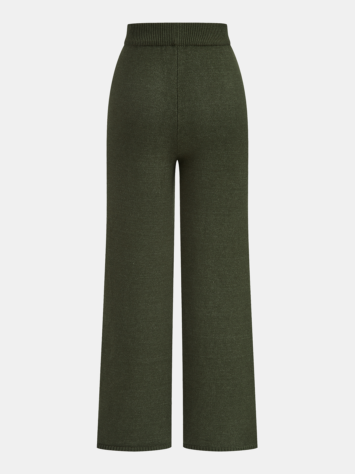 Cable Knit Sweater & Wide-Leg Pant Set Winter Cozy Outfit Essentials