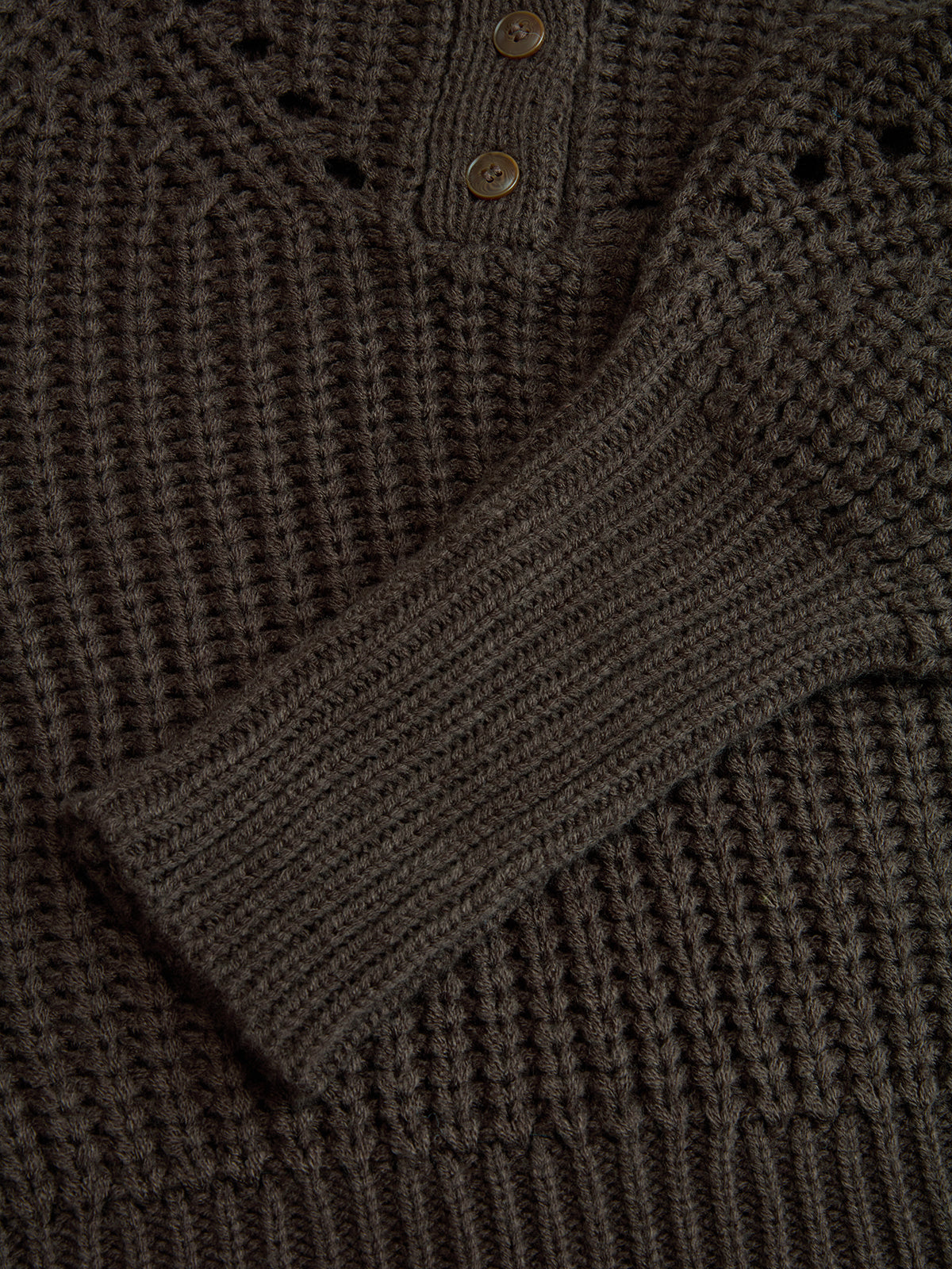 Tie-Waist Button-Front Knit Sweater Cozy Comfort Fit