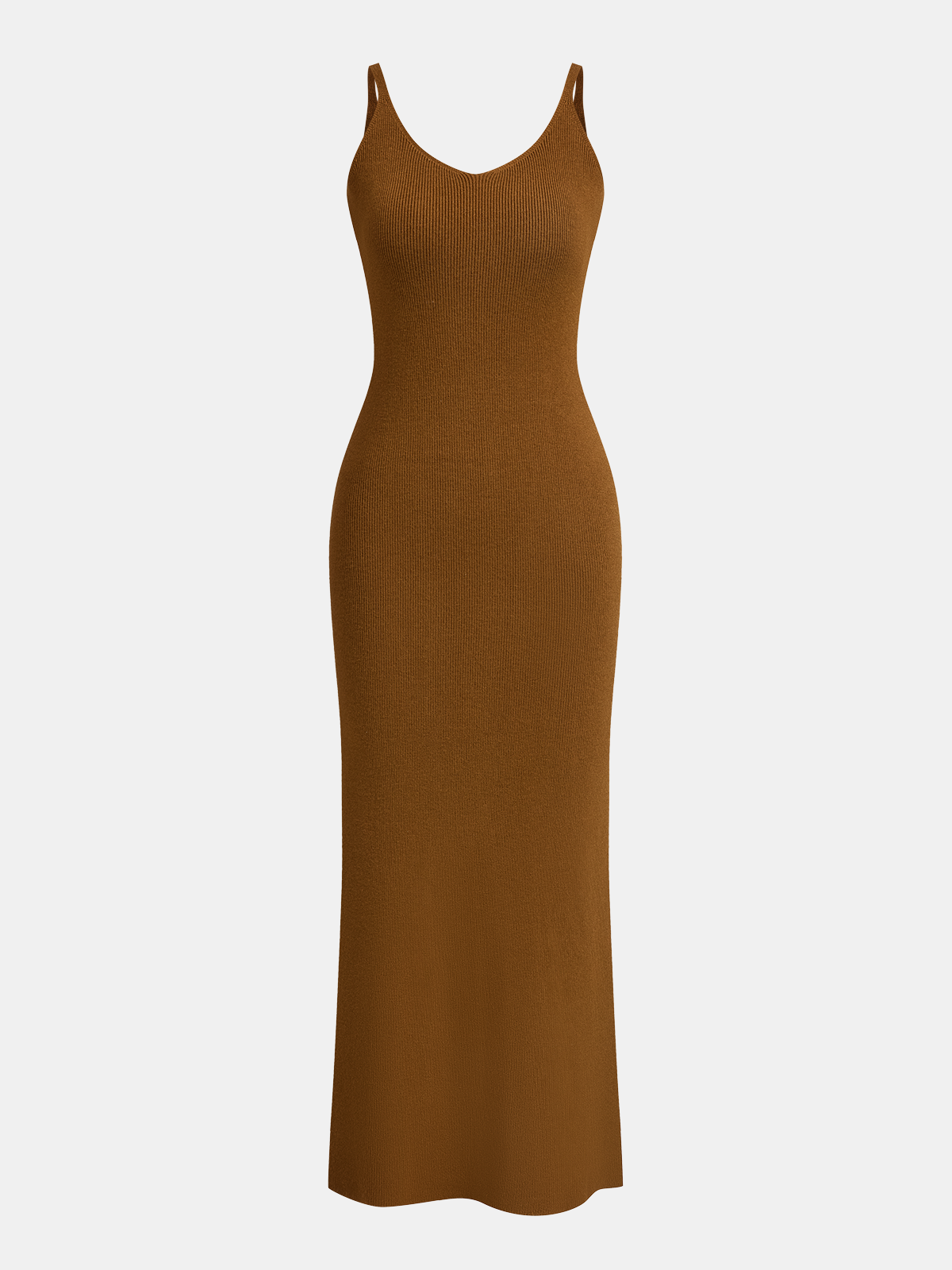 Knit Top & Cami Maxi Dress Two-Piece Set, Women’s Summer Casual Outfit
