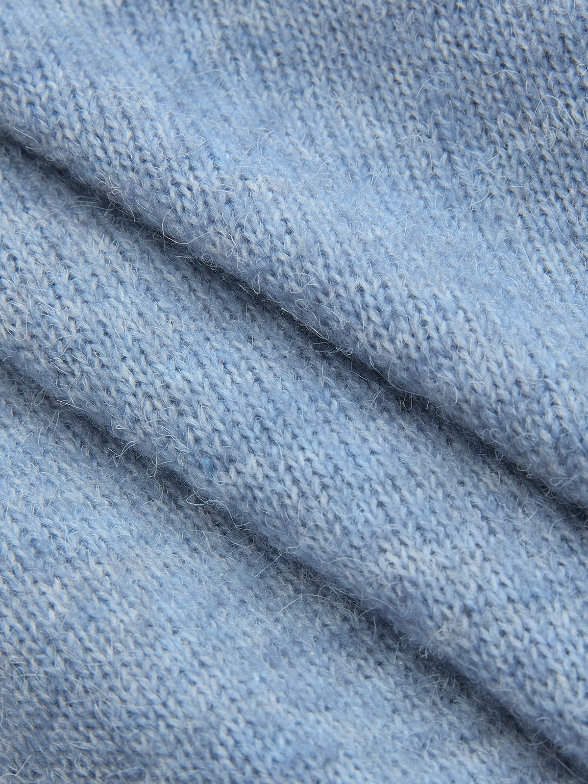 Wool-Blend Knot-Front Sweater Comfortable and Stylish Pullover