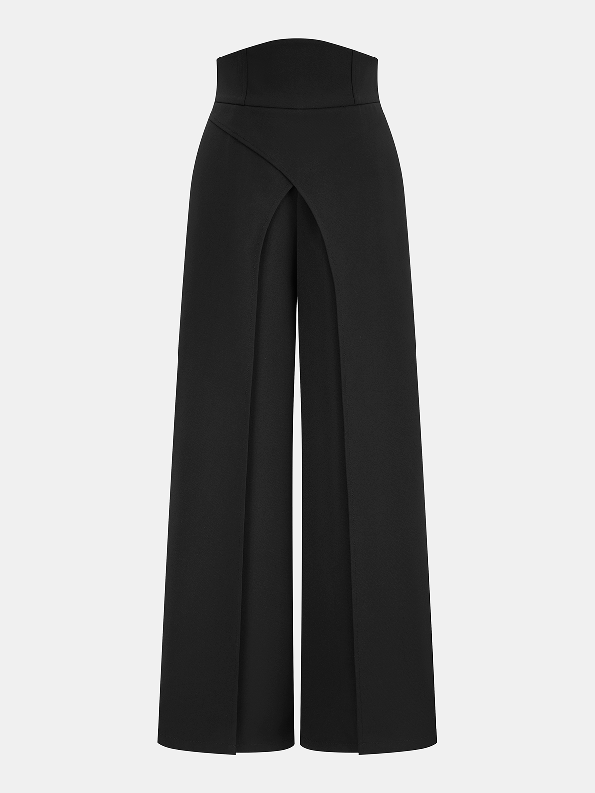 High-Waisted Asymmetrical Wide-Leg Pants for Women, Trendy Fashion Essentials
