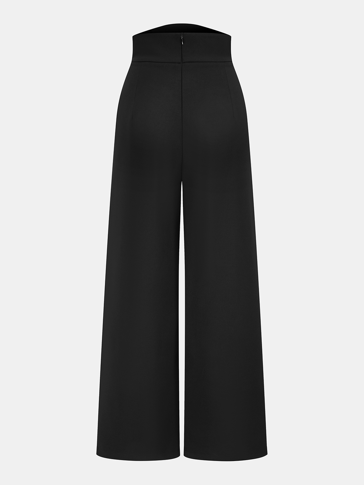 High-Waisted Asymmetrical Wide-Leg Pants for Women, Trendy Fashion Essentials