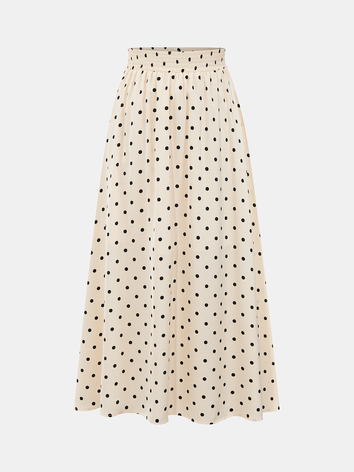 Polka Dot Sleeveless Top & Maxi Skirt Set for Women Summer Outfit