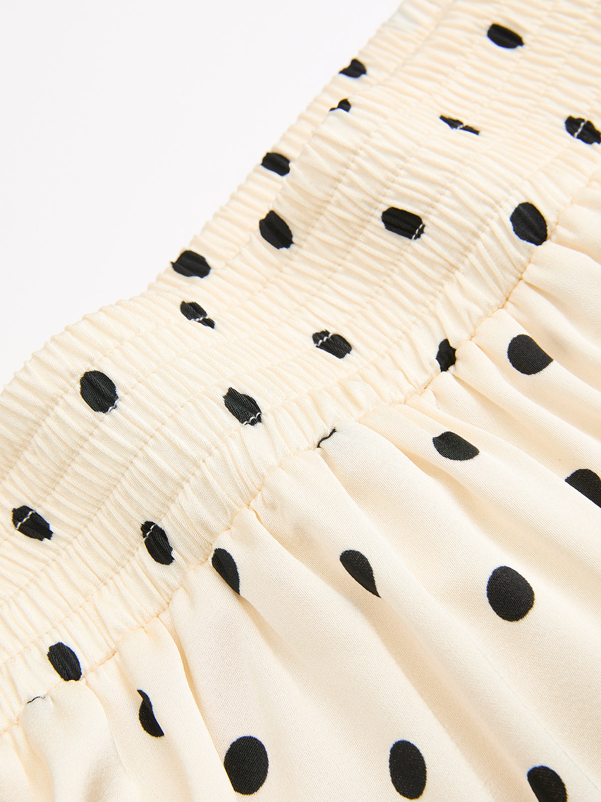 Polka Dot Sleeveless Top & Maxi Skirt Set for Women Summer Outfit