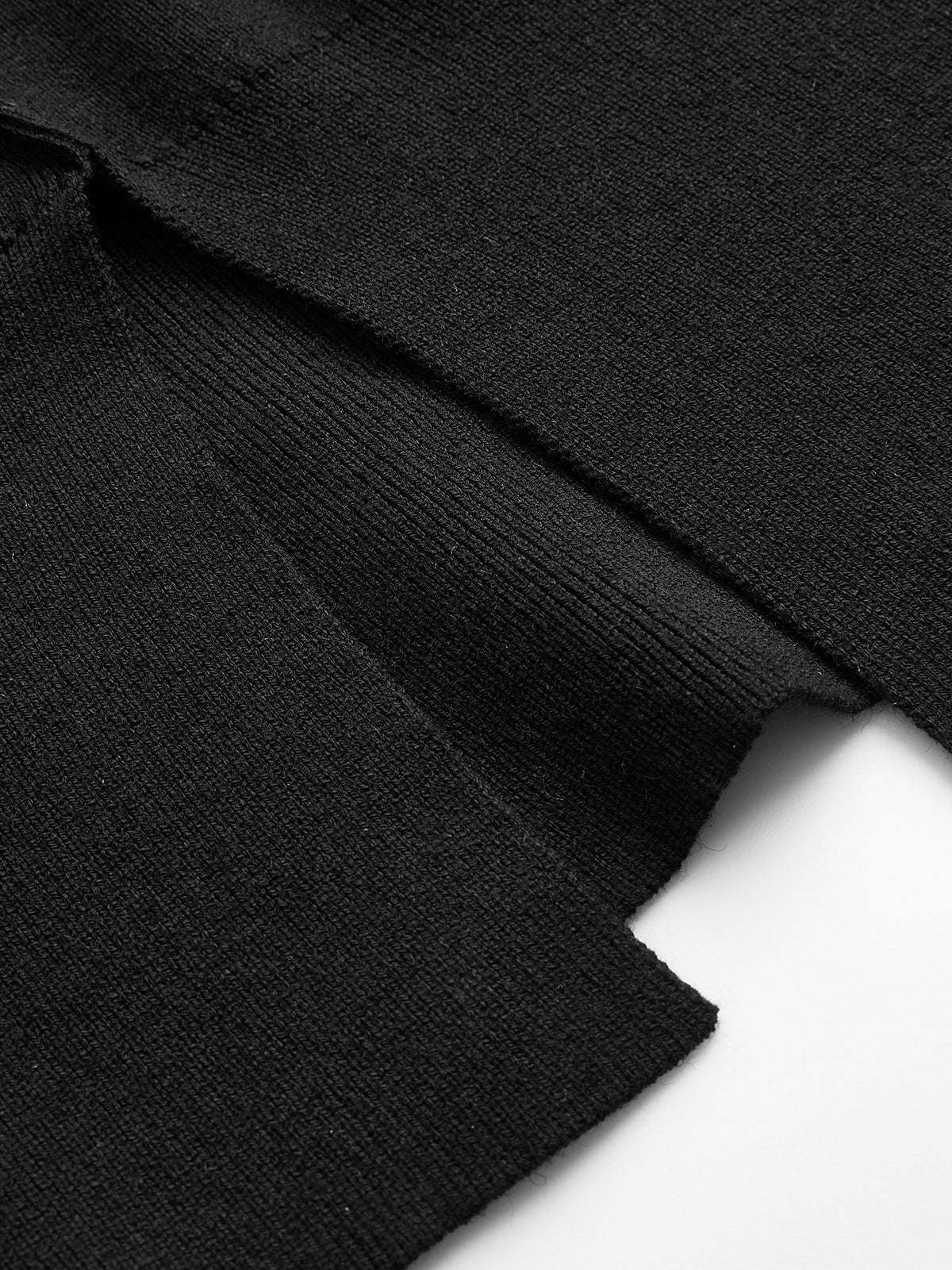 Contrast-Trim Tie-Neck Sweater Vest for Stylish Layering