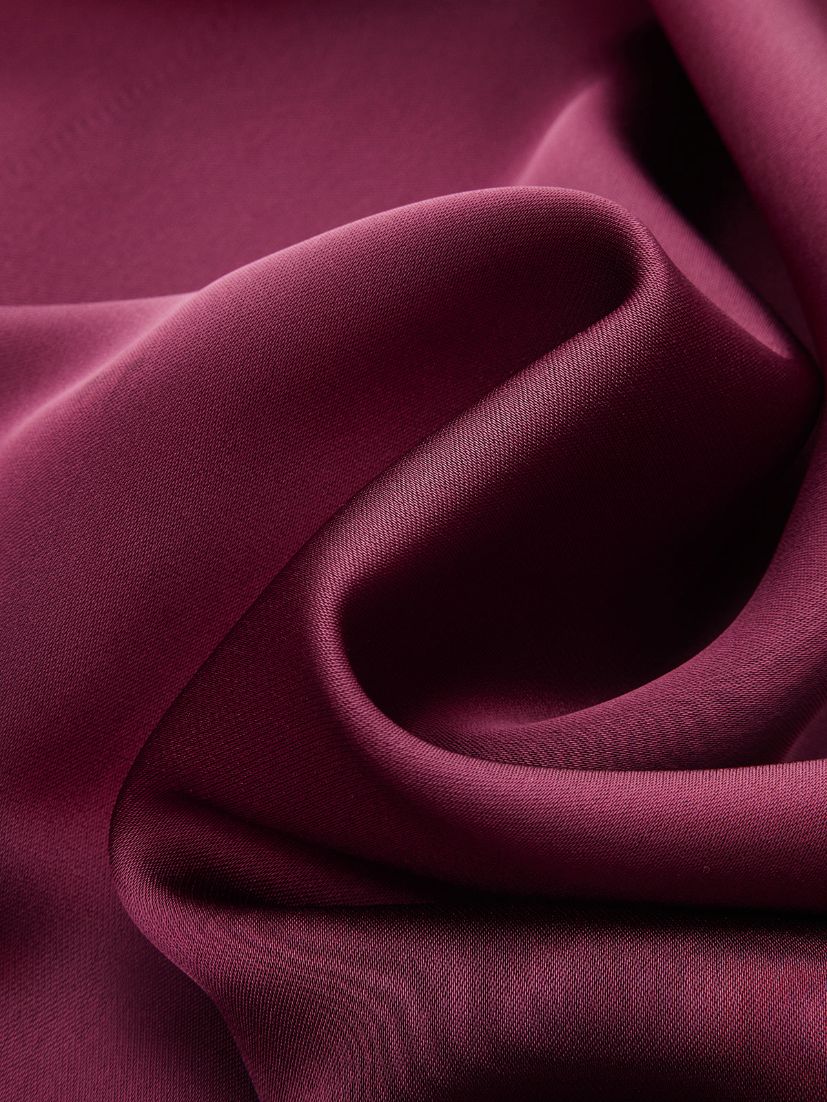 Draped Satin Mock Neck Blouse with Tie for Women, Elegant Long Sleeve Top
