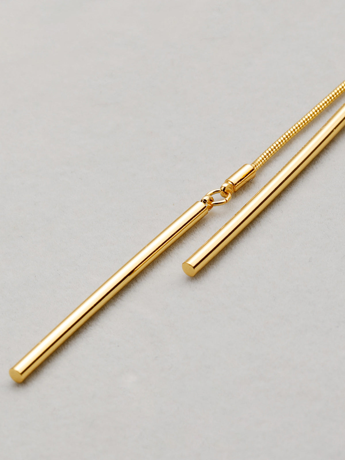 Bar Pendant Adjustable Lariat Necklace for Women Elegant Layered Style