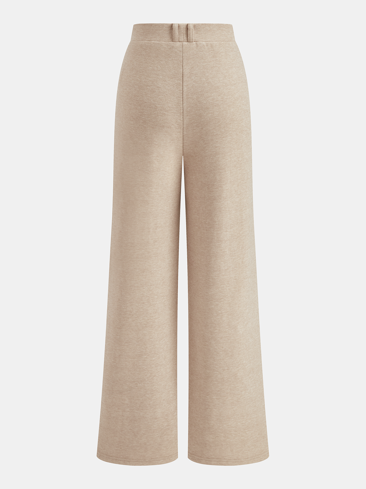 Seam Detail Mock Neck Tank & Pants Set, Comfortable Stretch Fit Outfit