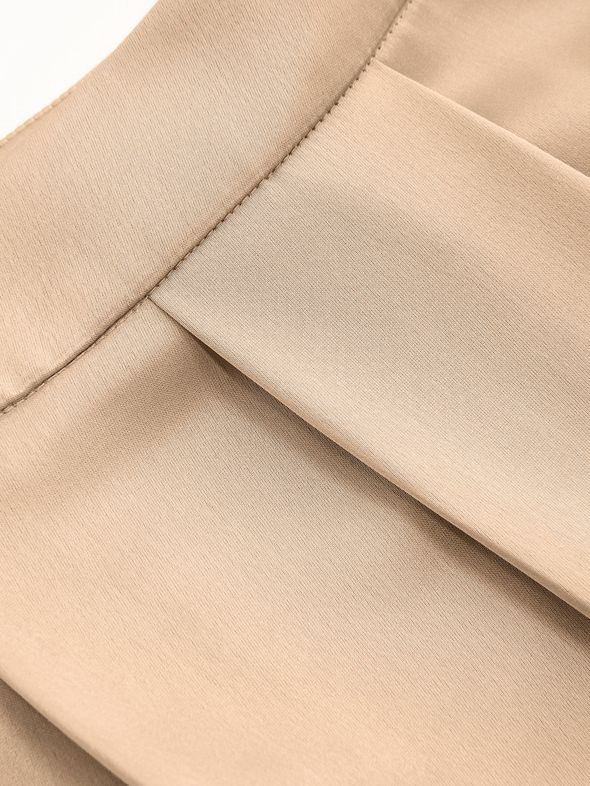 Mid-Waist Satin Pleated Balloon Pants for Women Comfort Fit Stylish Fashion