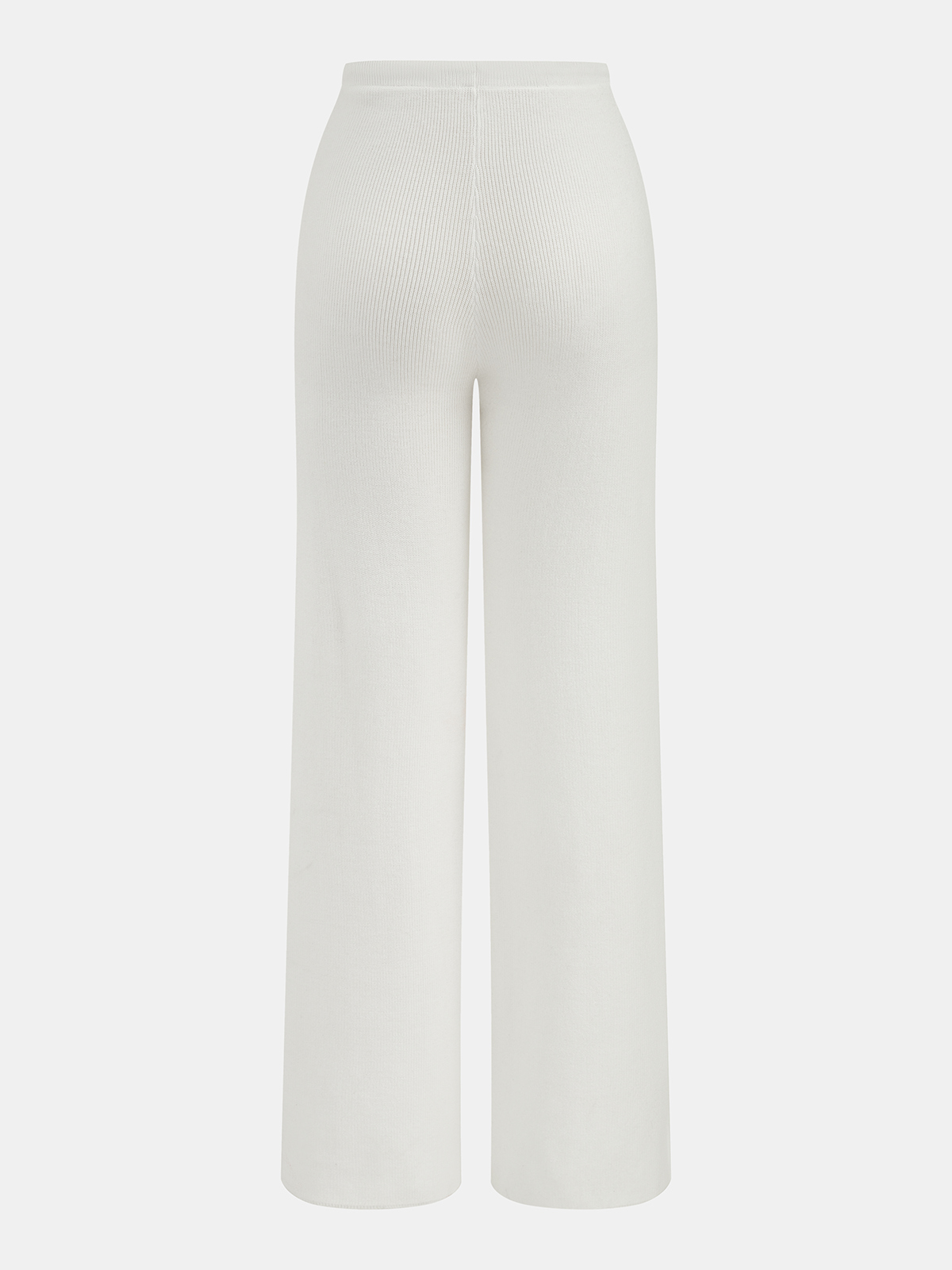 Ribbed Off-Shoulder Top & Drawstring Pants Set Women's Casual Loungewear