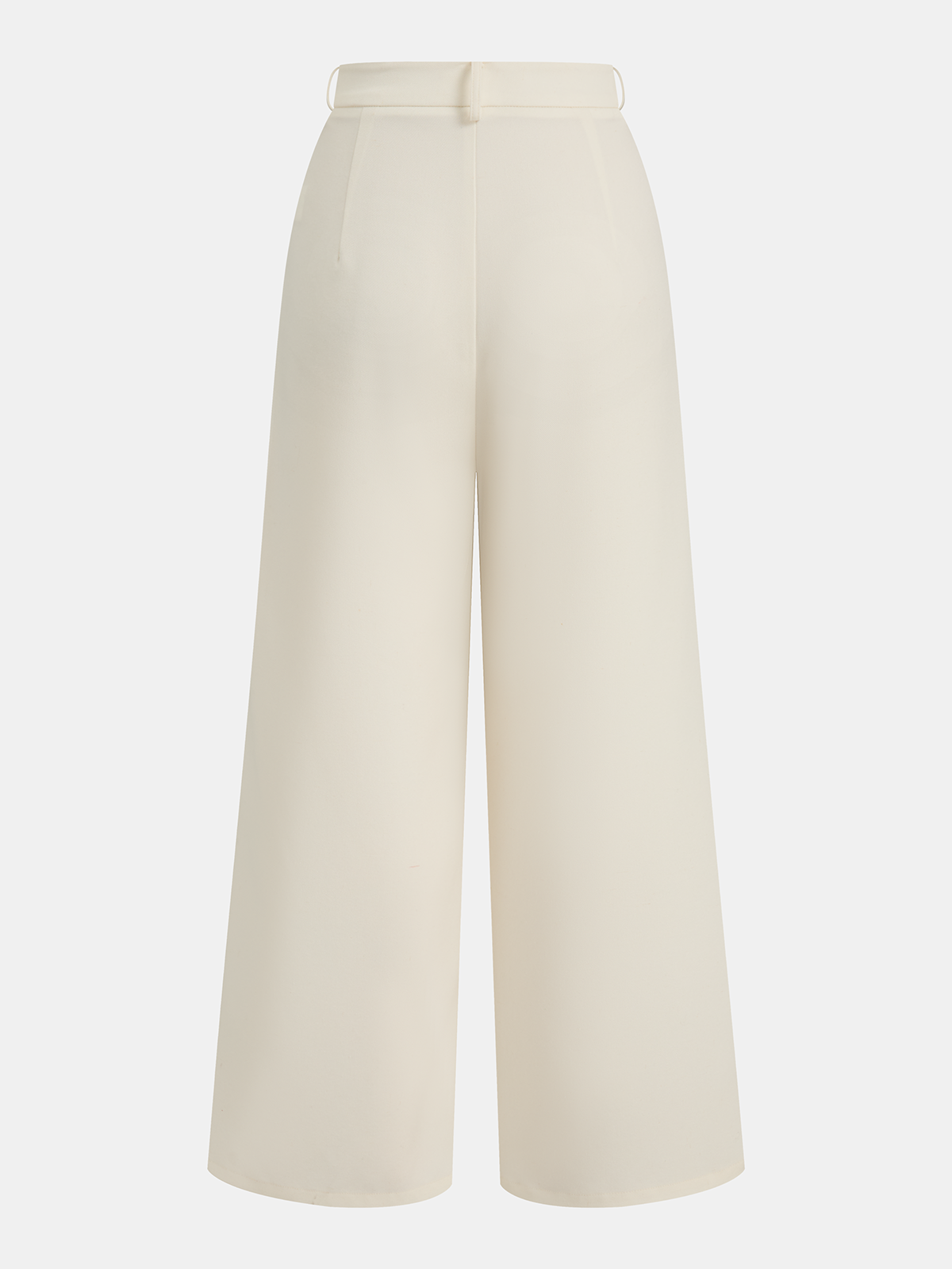 Sleeveless Belted Top & Pleated Pants Set with Improved Fit, Versatile Office Wear