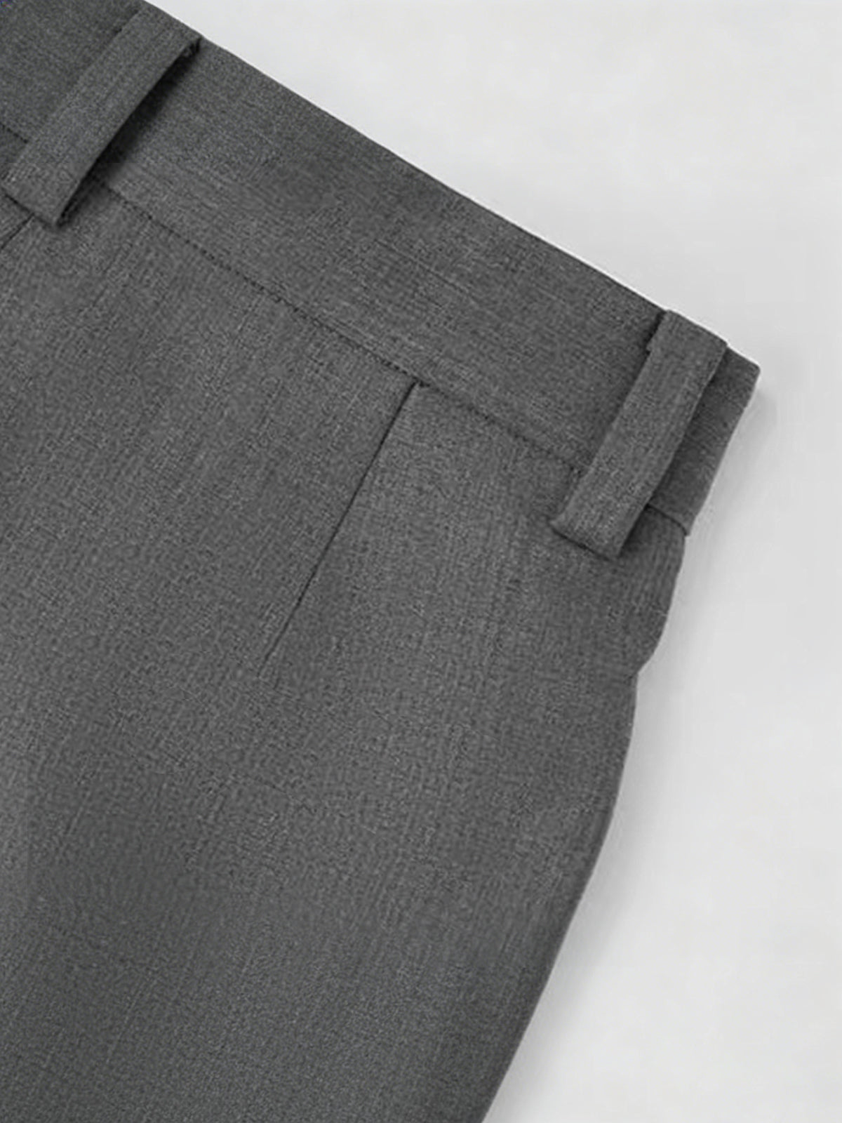Asymmetric Pleated Wide-Leg Pants High Waist Palazzo Style