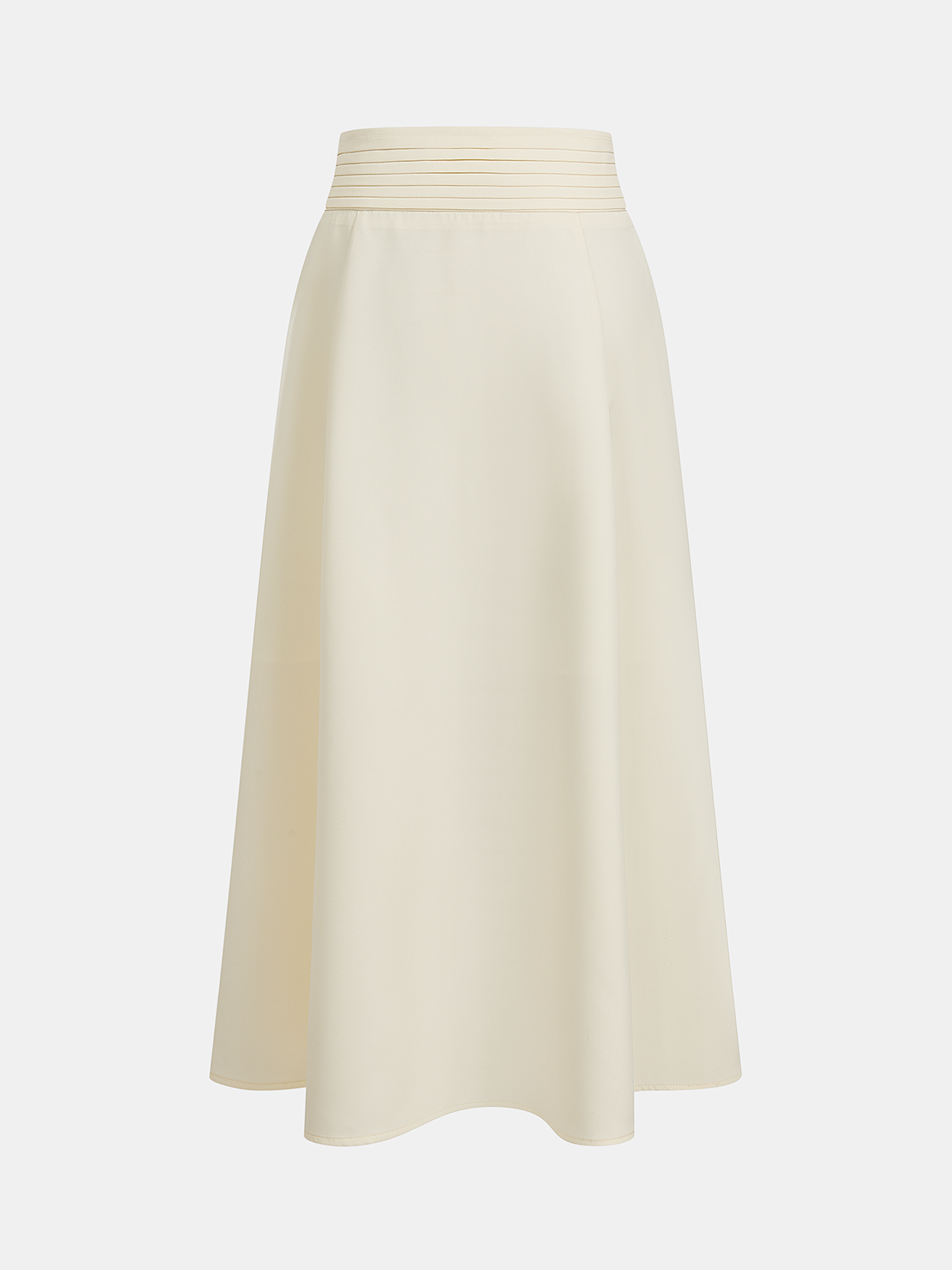 Twist-Front Crop Top & Midi Skirt Set, Stylish Comfortable Weekend Wear