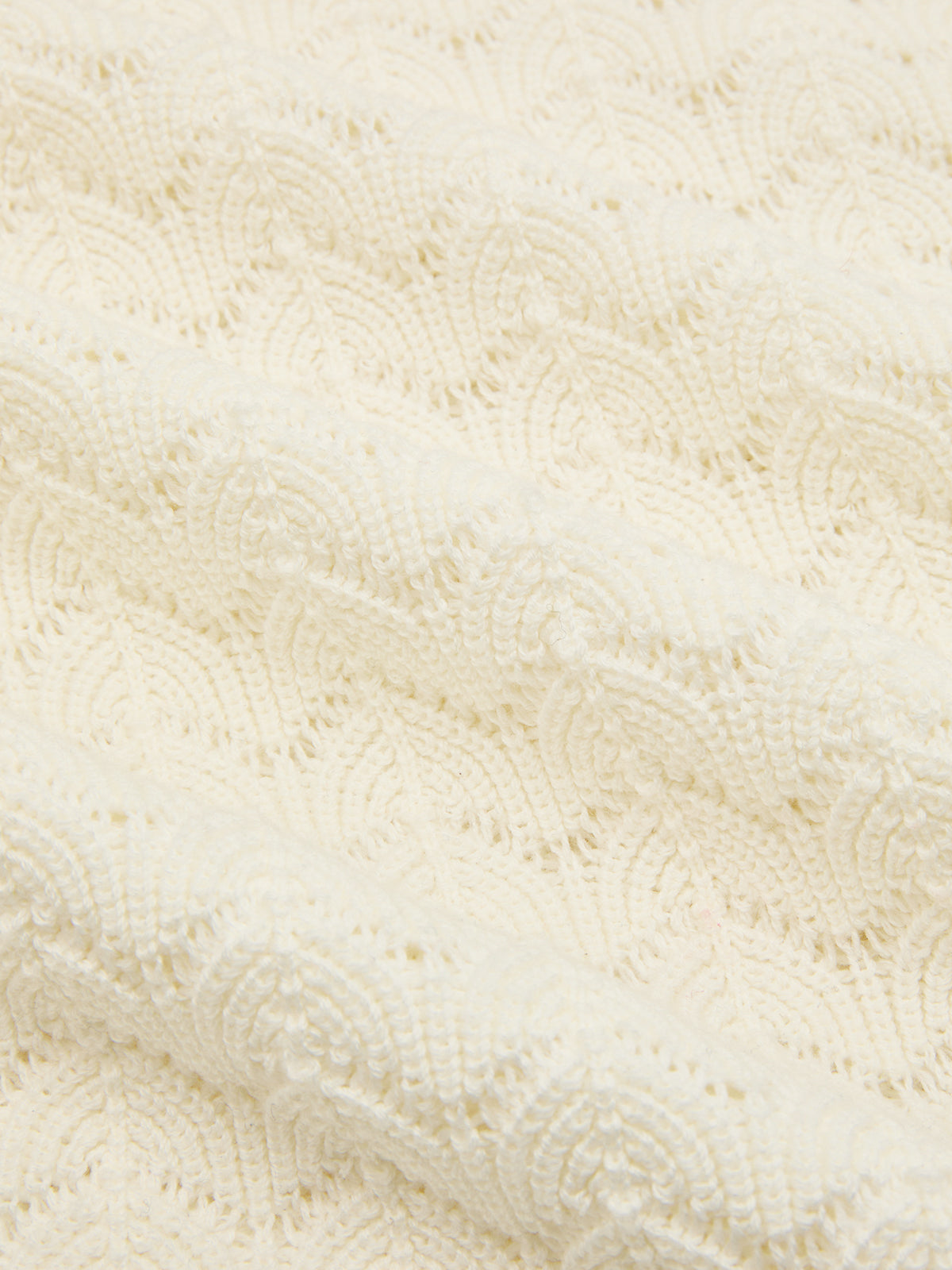 Bishop Sleeve Crochet Knit Maxi Dress for Women Elegant Full-Length