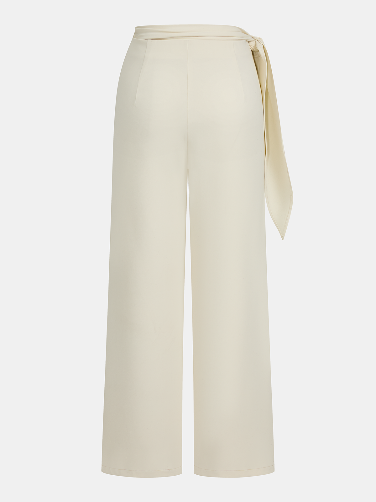 Draped Wrap Wide-Leg Pants for Women Comfort Fit