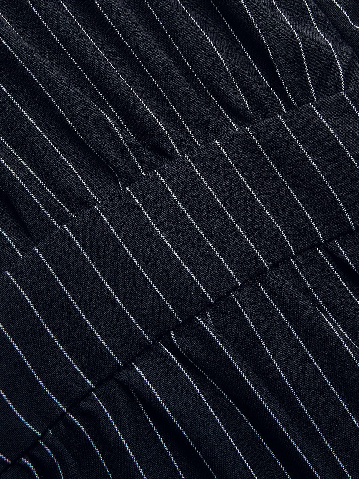 Striped Tie Waist Wide Leg Jumpsuit with Pockets and V-Neck Design