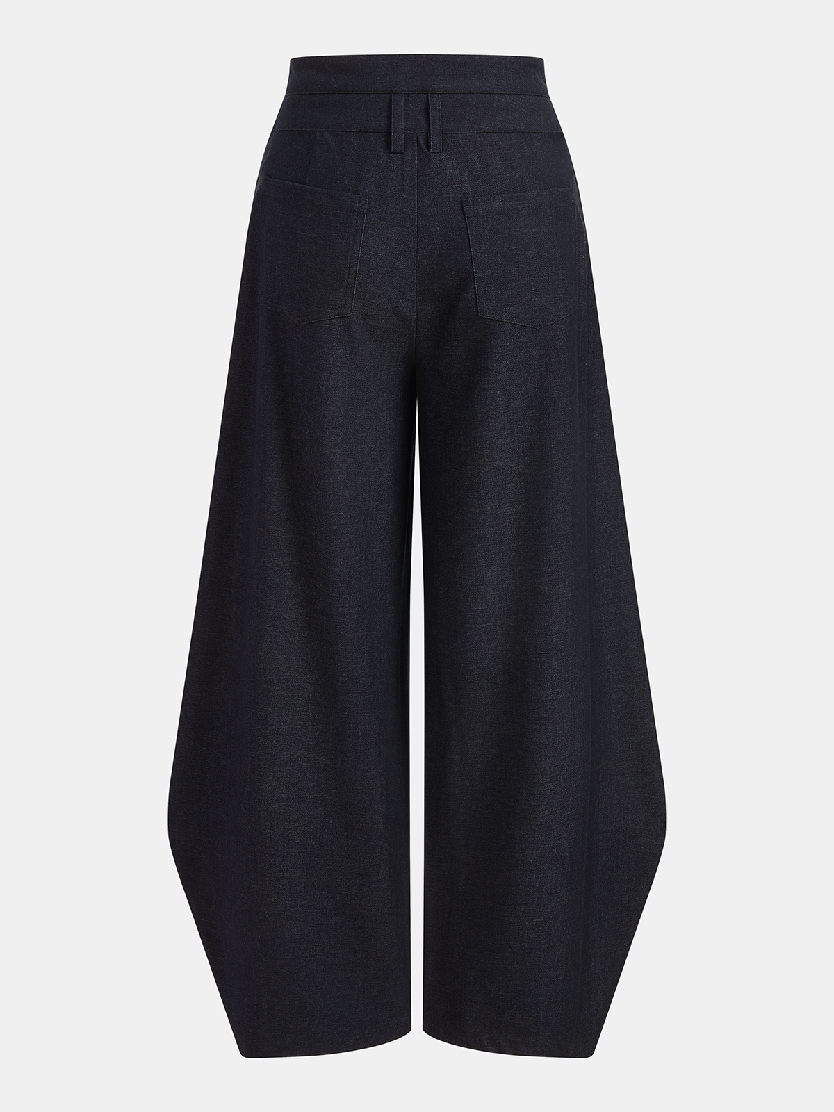 Asymmetric Wrap Wide Leg Pants for Women High Waist Comfort