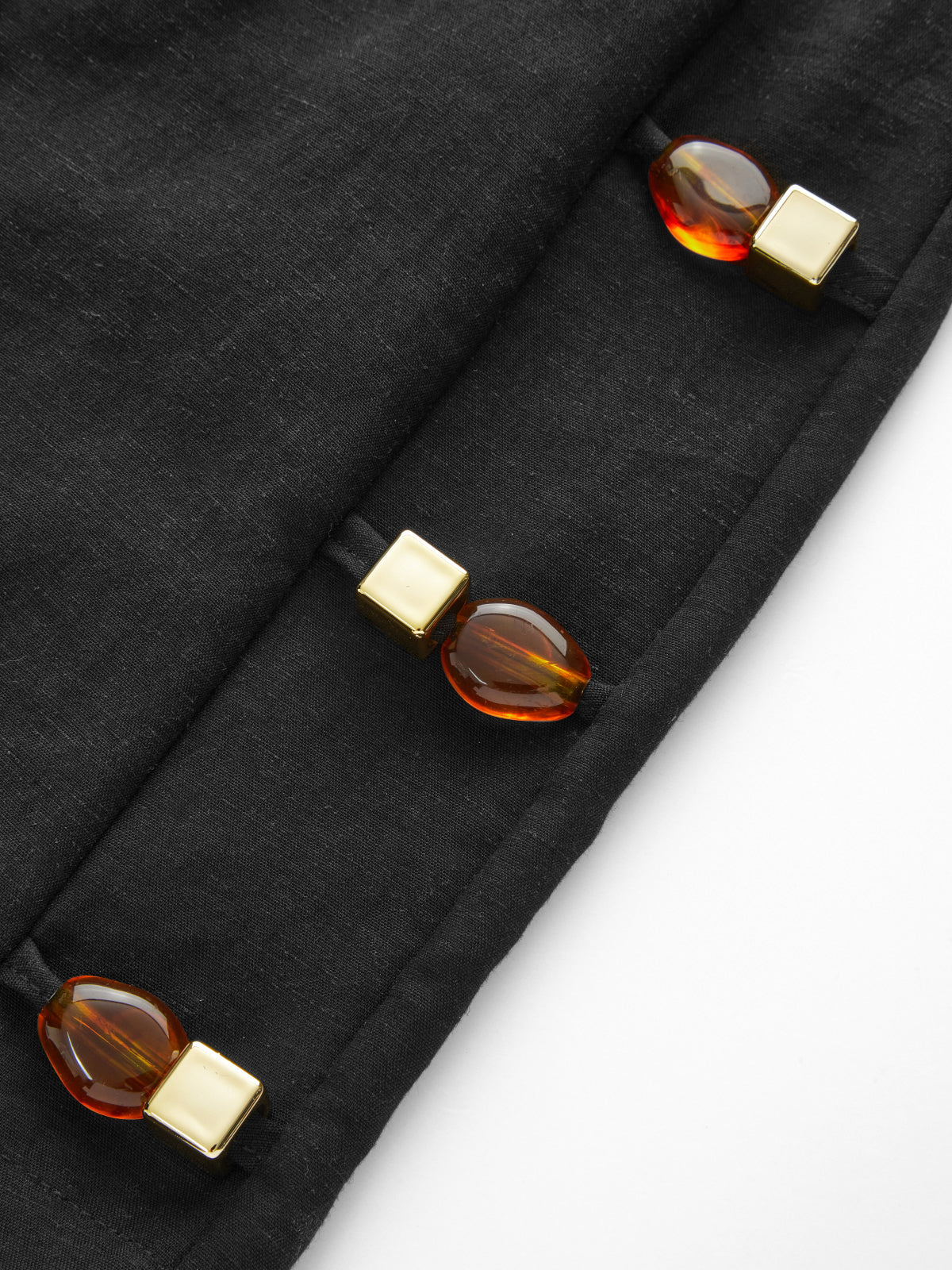 Tortoiseshell Detail Sleeveless Top & Shorts Set for Women Summer Casual