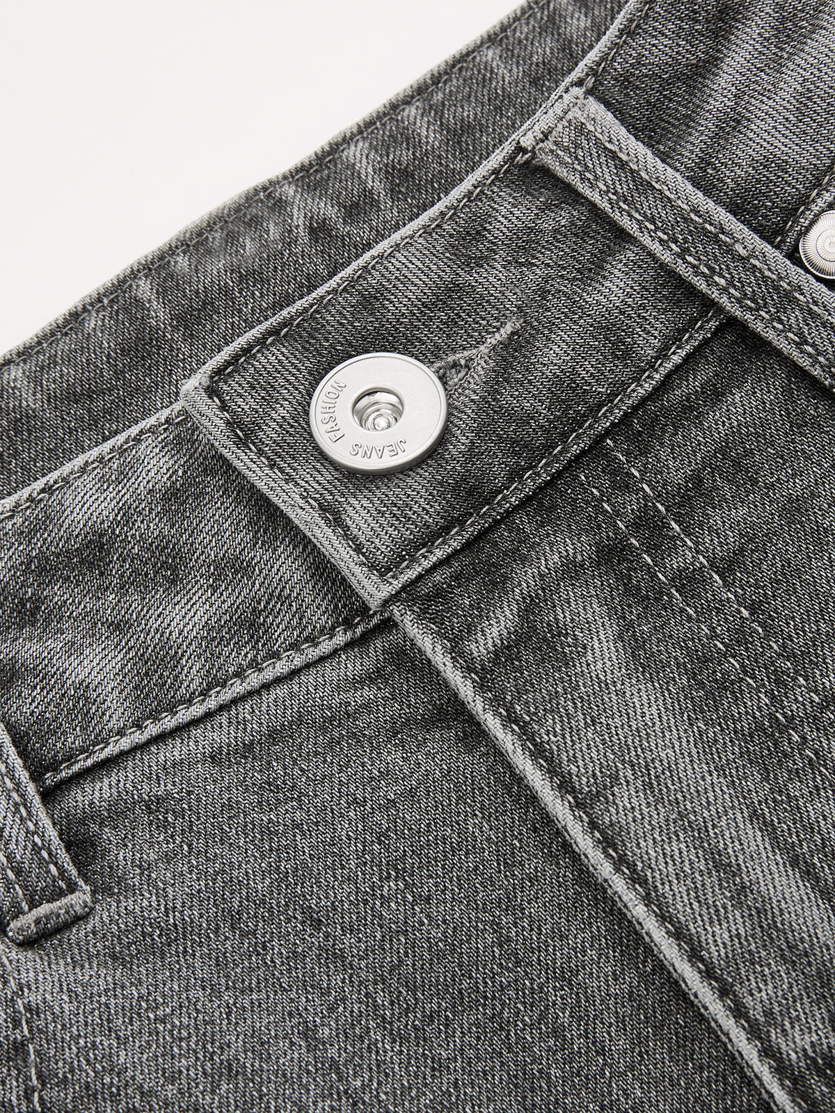 Mid-Waist Wide-Leg Denim Pants for Women Casual Fit Comfortable