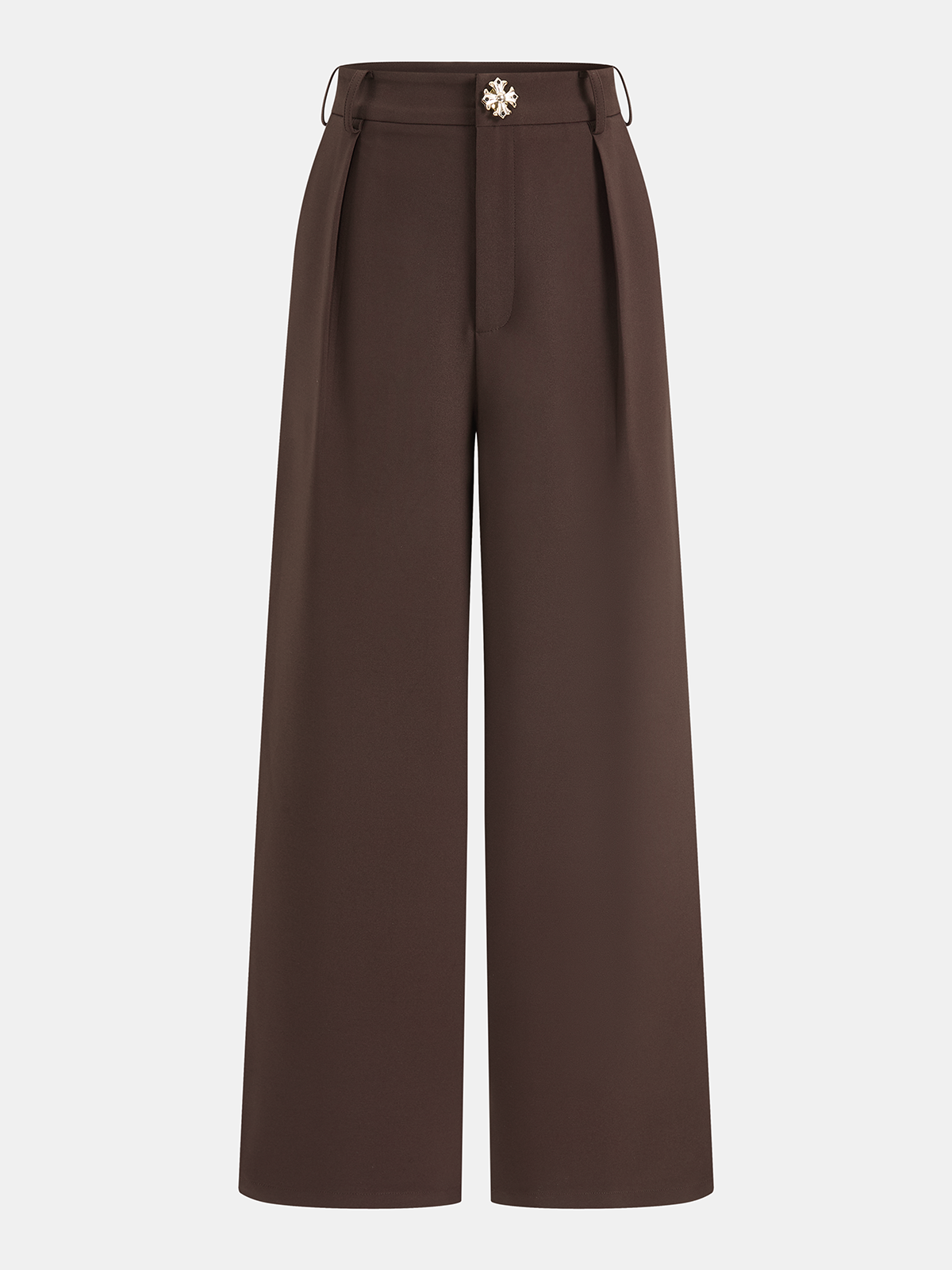 Sleeveless Vest & Wide Leg Pants Set Casual Comfort Outfit