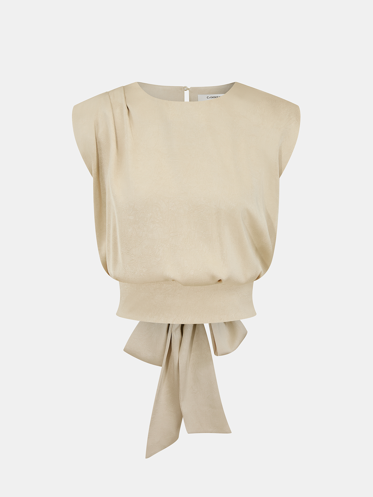 Sleeveless Tie-Waist Top & Wide-Leg Pants Set for Women, Casual Summer Outfit