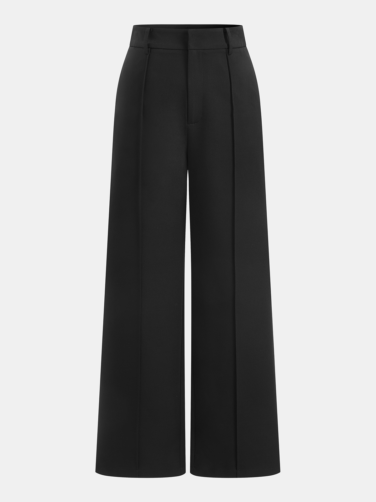 Buttoned Cami Top & Wide Leg Pants Set for Casual Wear