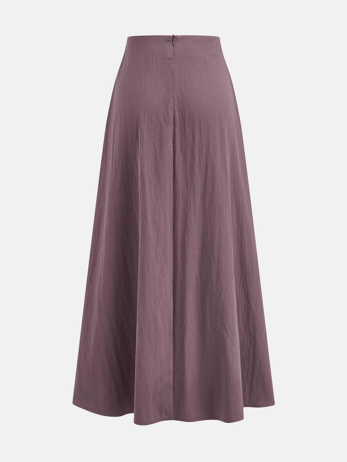 Soft and Comfortable Cotton Blend Buttoned A-Line Maxi Skirt for Women