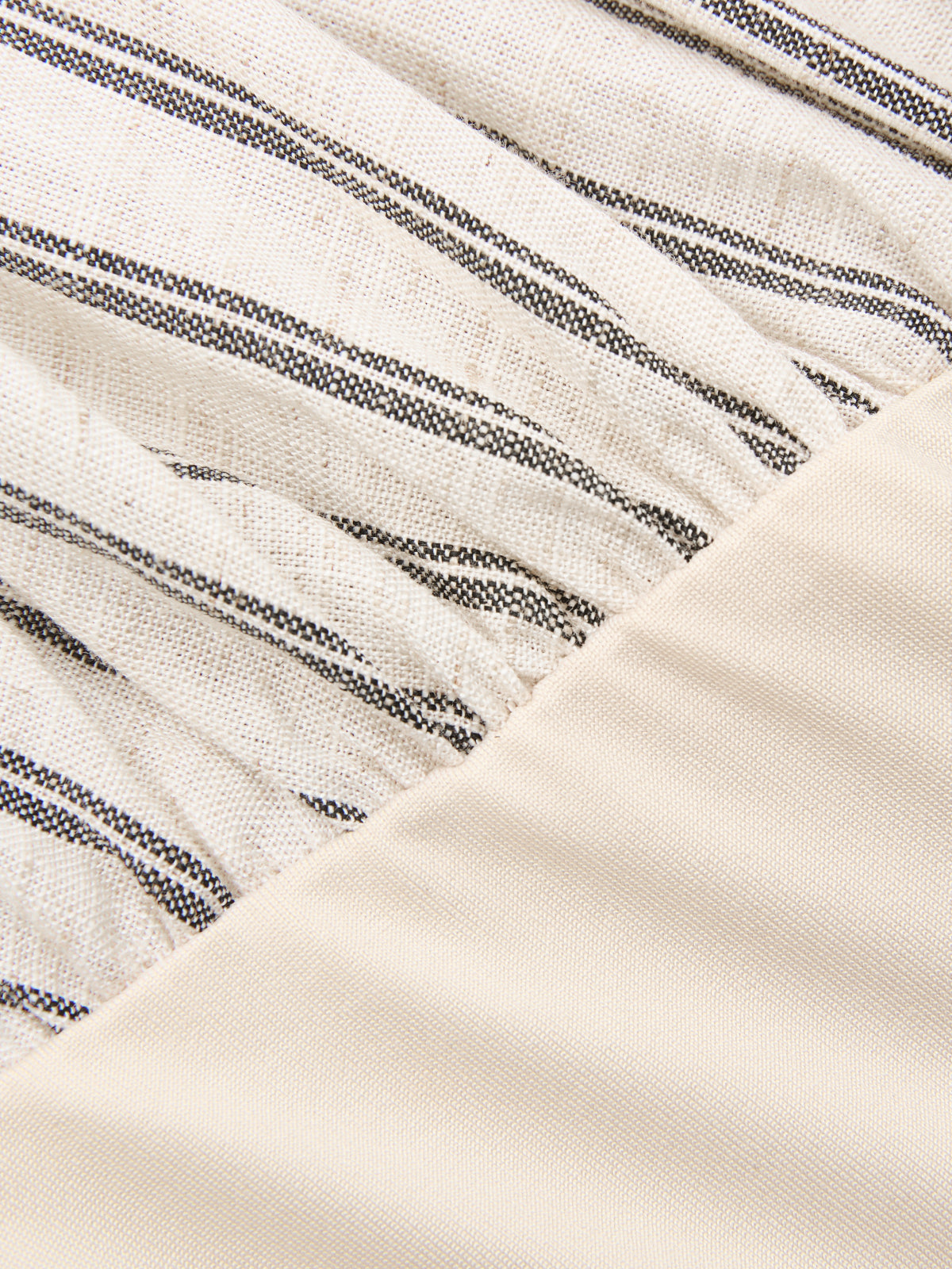 Cotton Linen Striped Sleeveless Wrap Bodysuit for Women Summer Casual