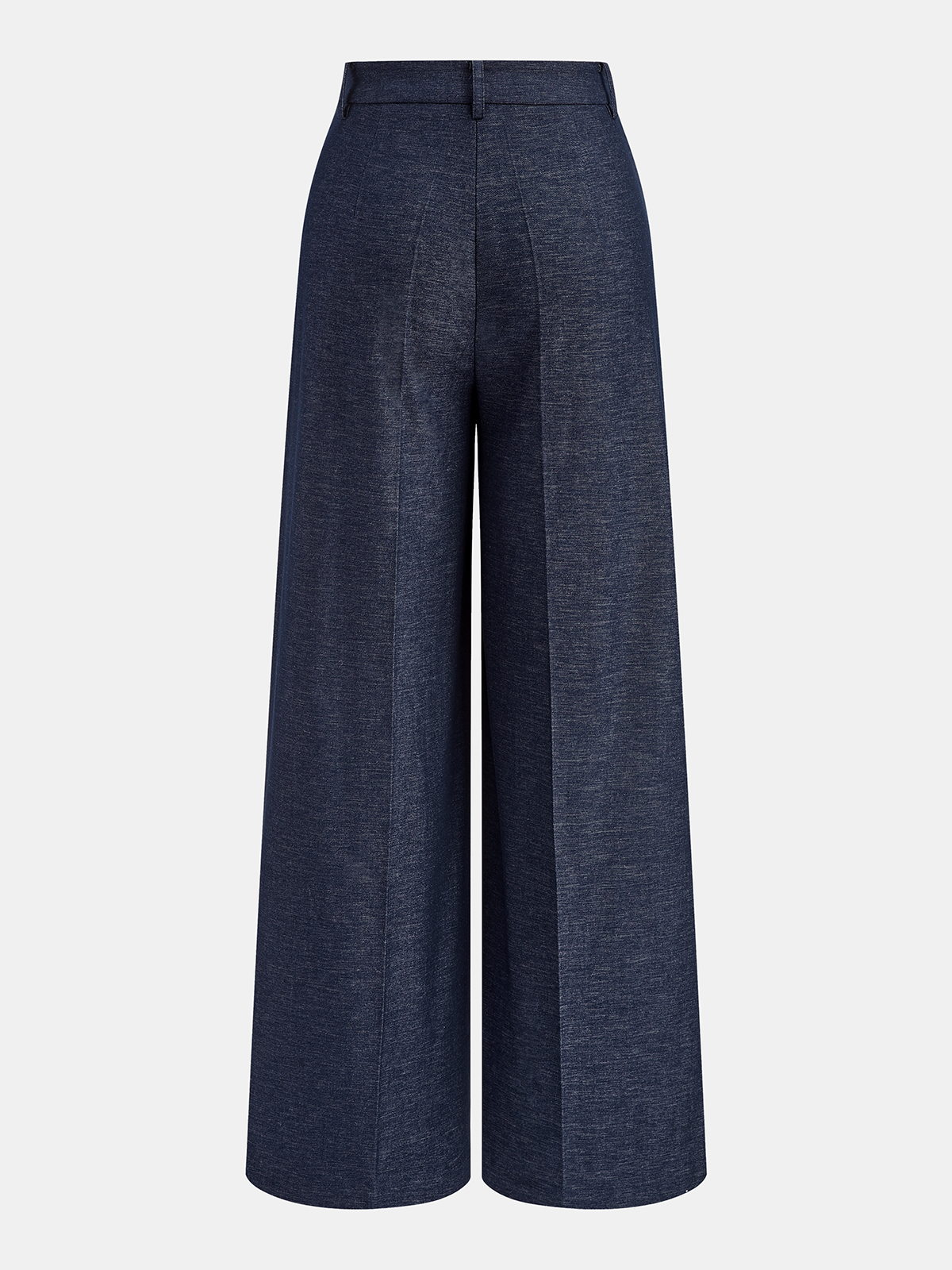 Asymmetric Wrap Wide-Leg Pants Chic High-Waisted Flowy Design