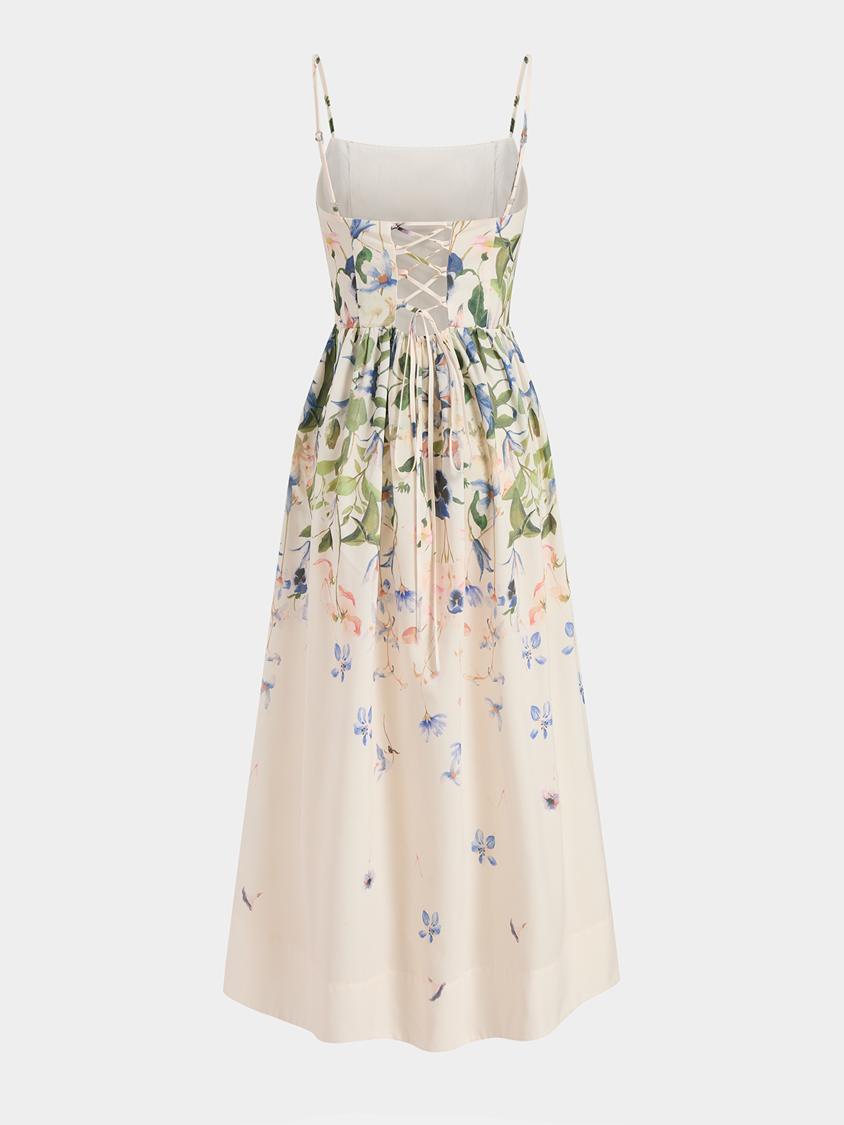 Floral Print Cami Maxi Dress for Summer Beach Weddings