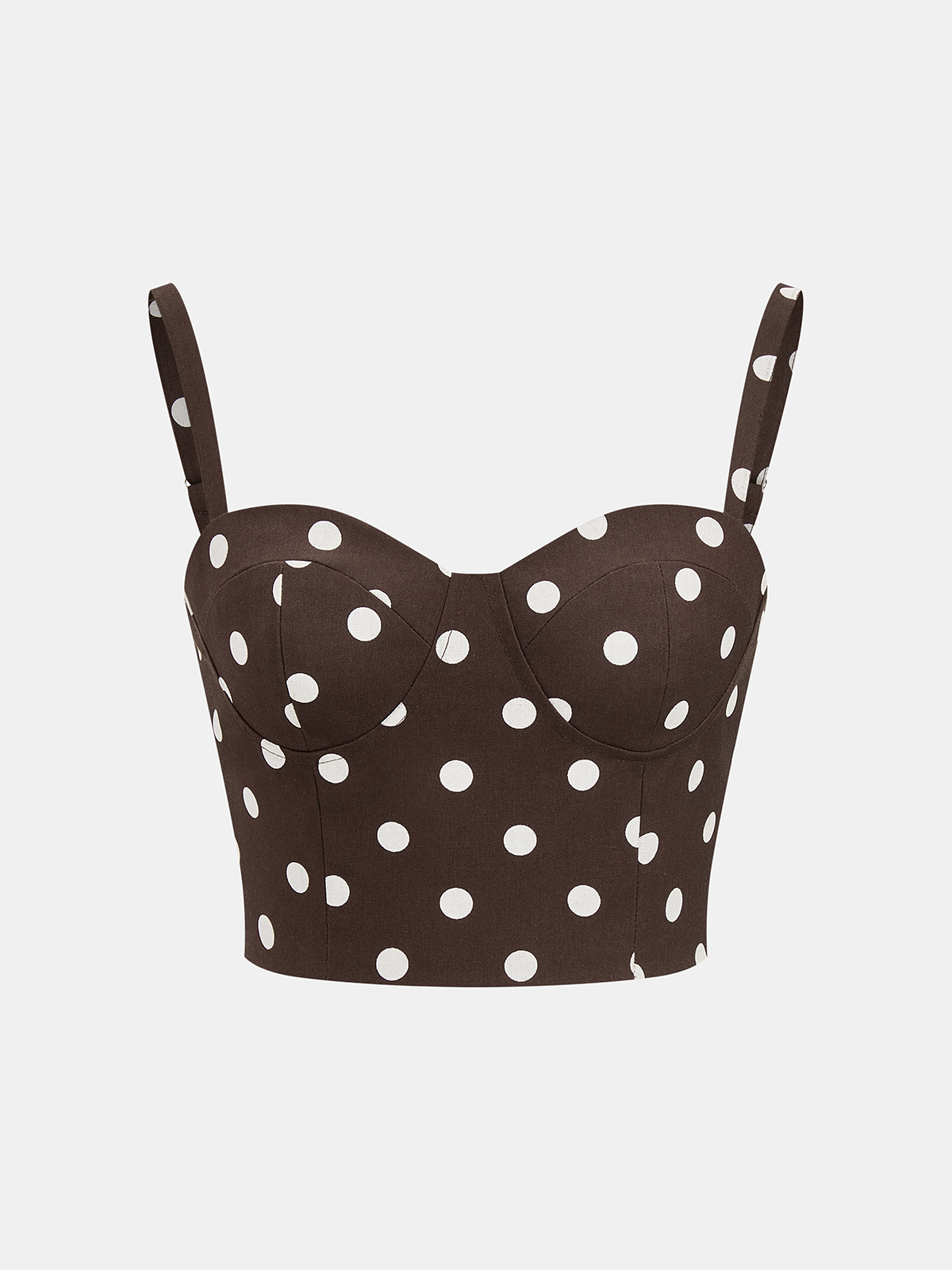 Polka Dot Cami Top & Pants Set for Women Casual Wear