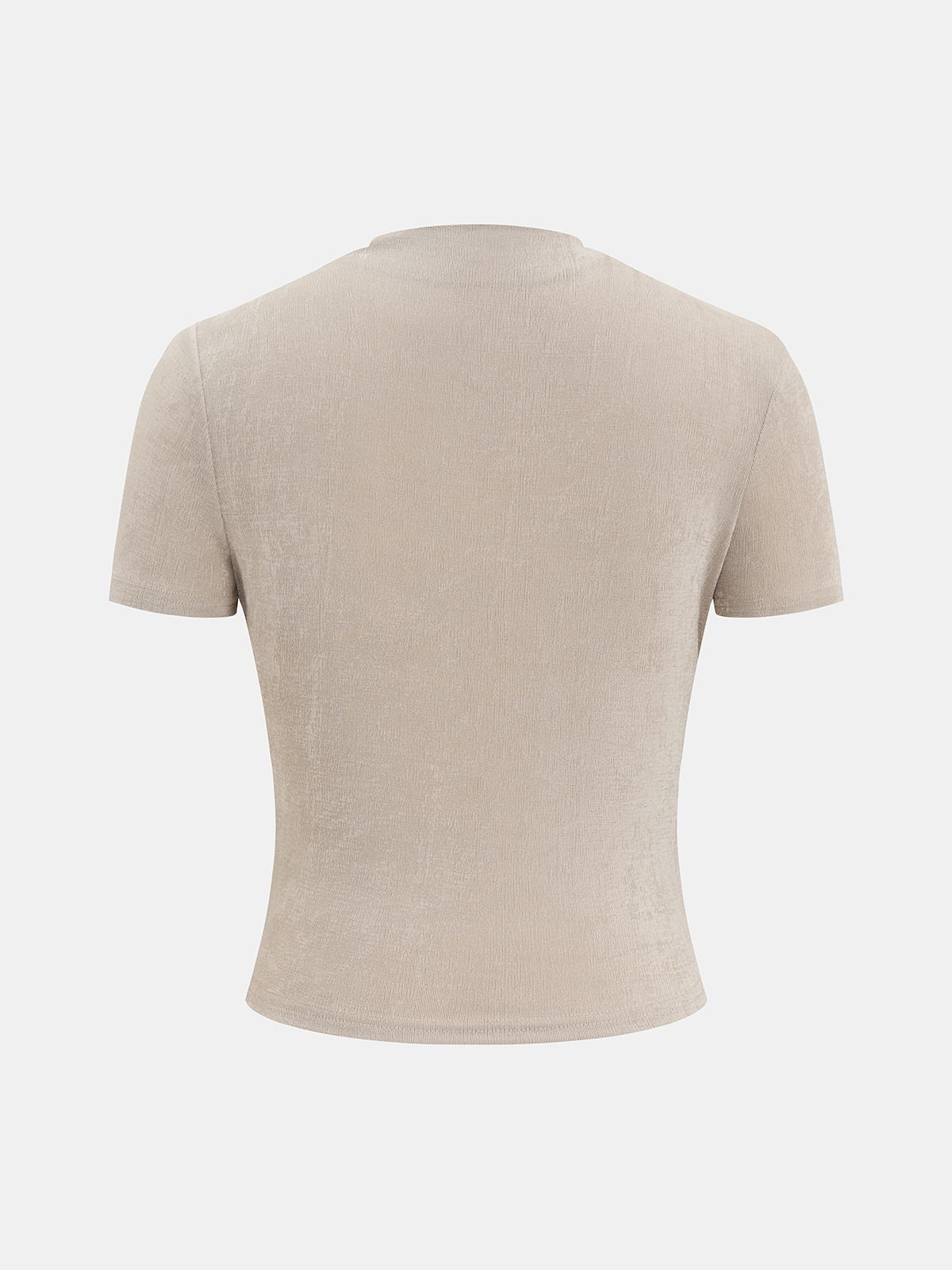 Asymmetric Ruched Short-Sleeve Top for Women Casual Summer Wear