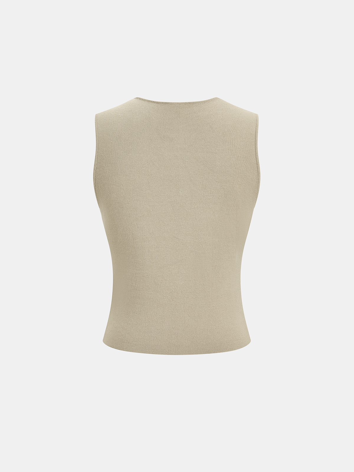 Sleeveless Knit Vest & Midi Skirt Set with Cozy Comfort Fit