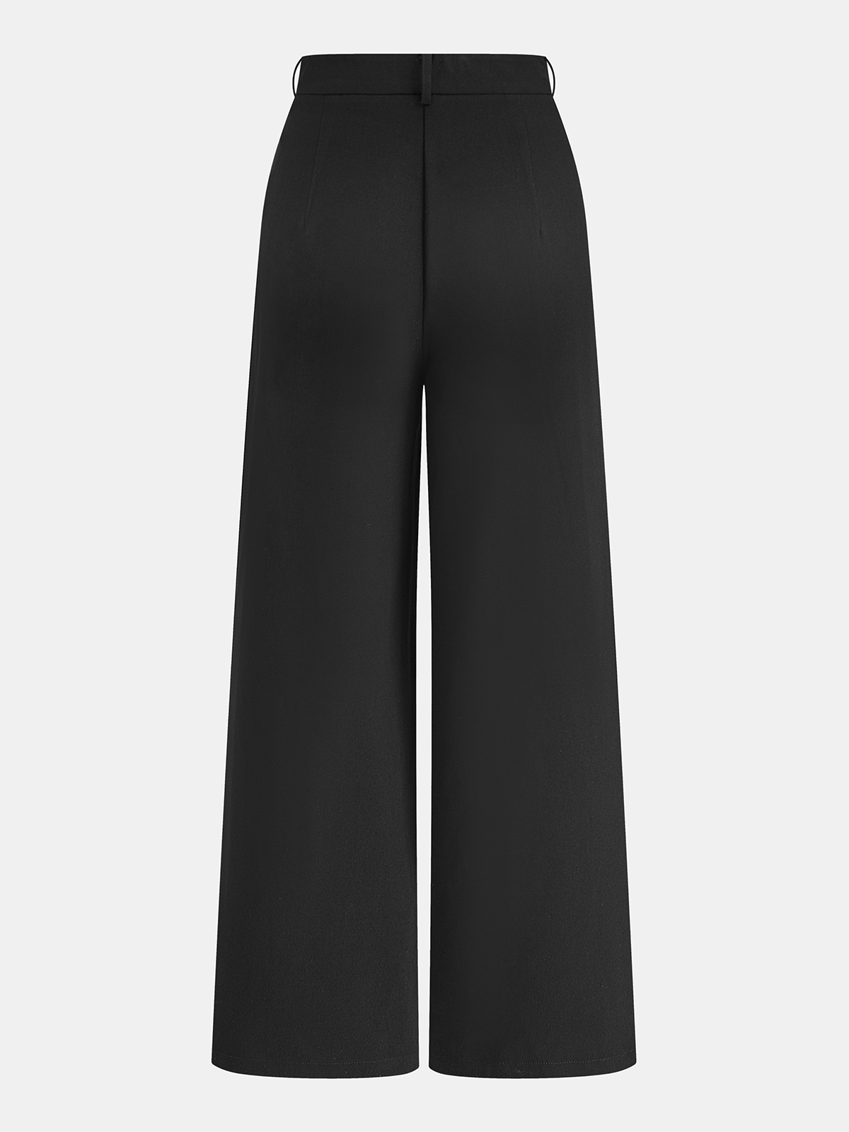 Sleeveless Ruched Top & Pleated Pants Set for Women's Fashion
