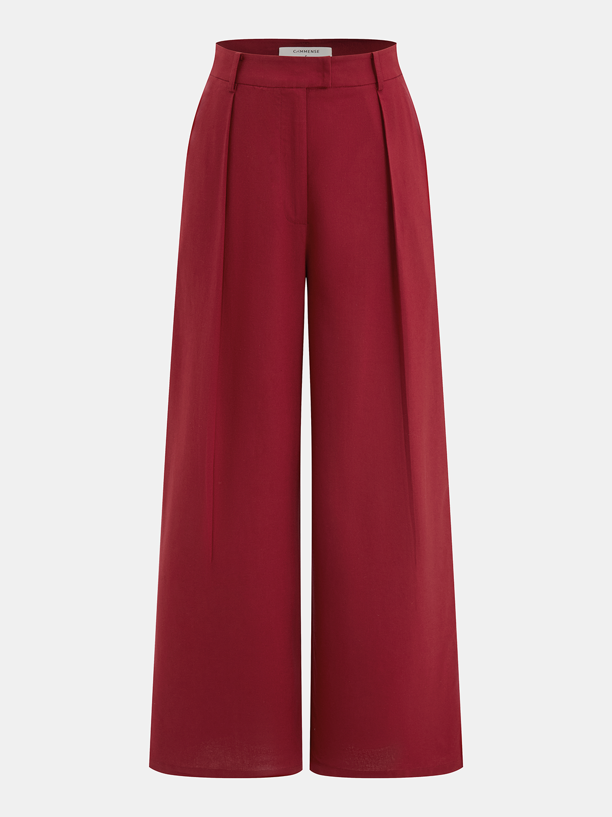 Belted Sleeveless Top & Wide Leg Pants Set for Women Casual Wear