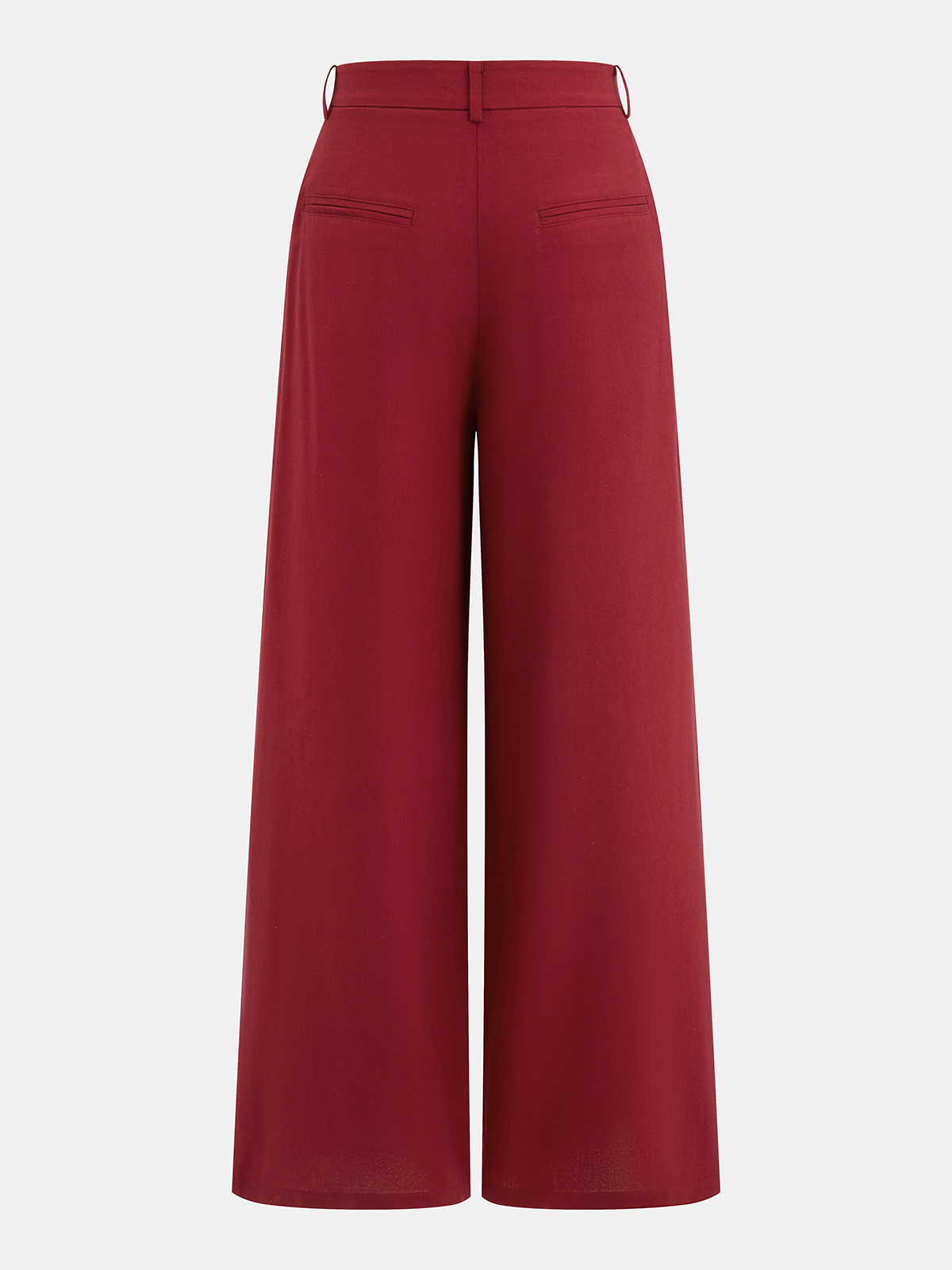 Belted Sleeveless Top & Wide Leg Pants Set for Women Casual Wear