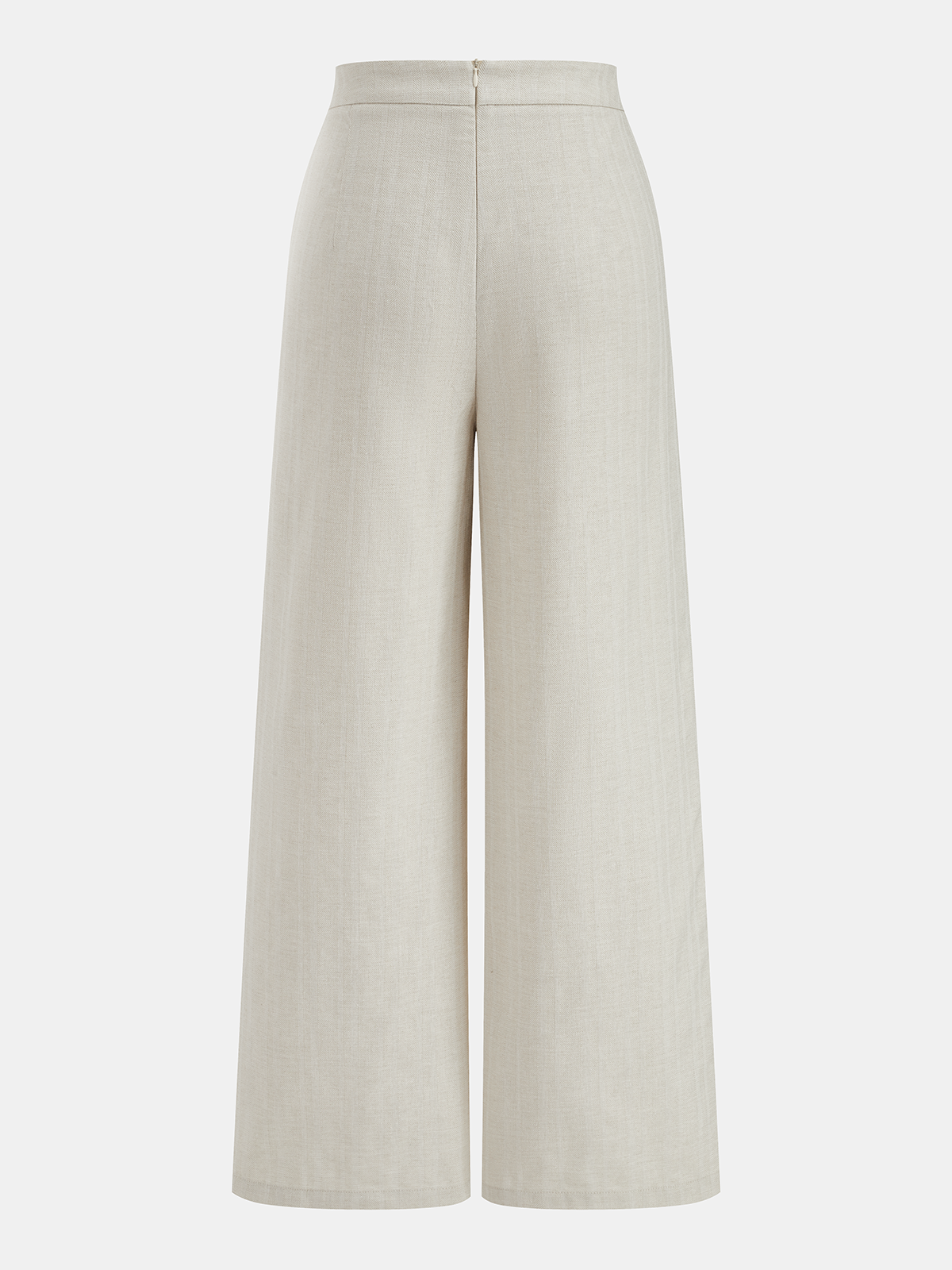 Cotton Linen Sleeveless Top & Pleated Pants Set for Women Casual Comfort