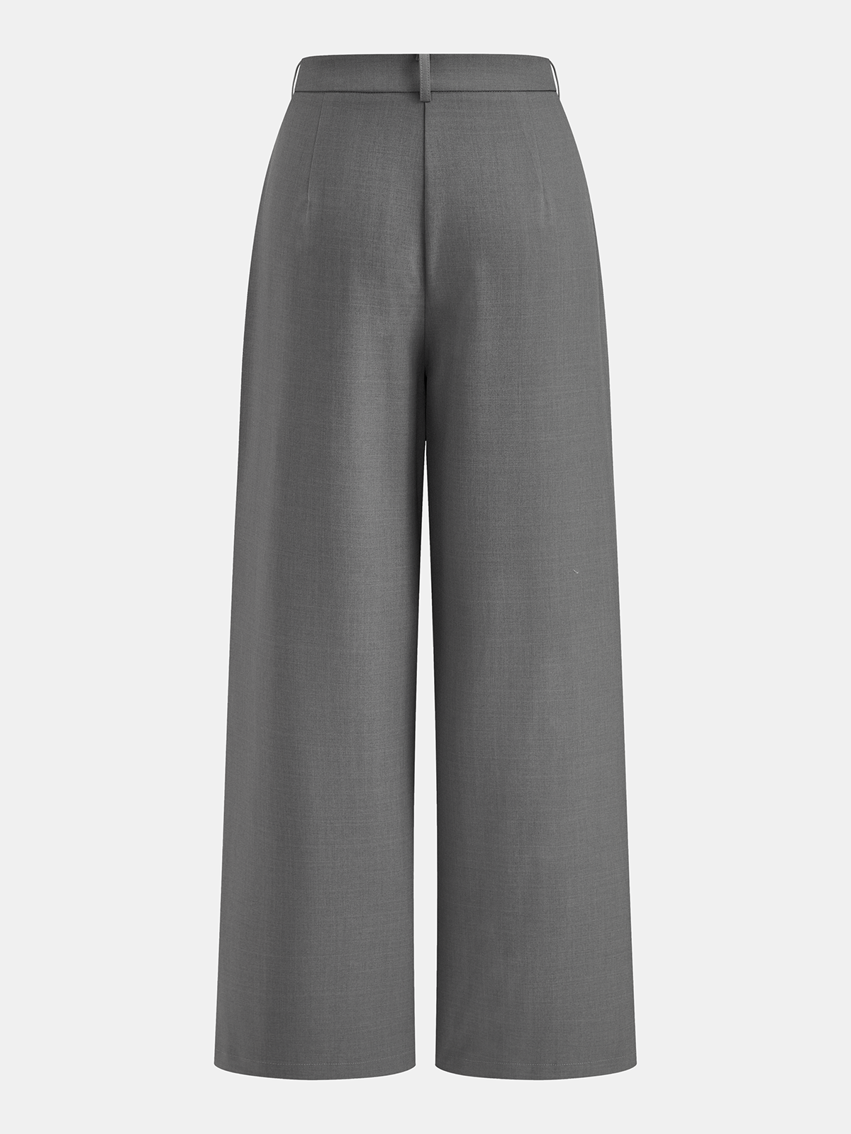 Wrap Front Fitted Top & Pleated Pants Set for Women, Elegant Outfit