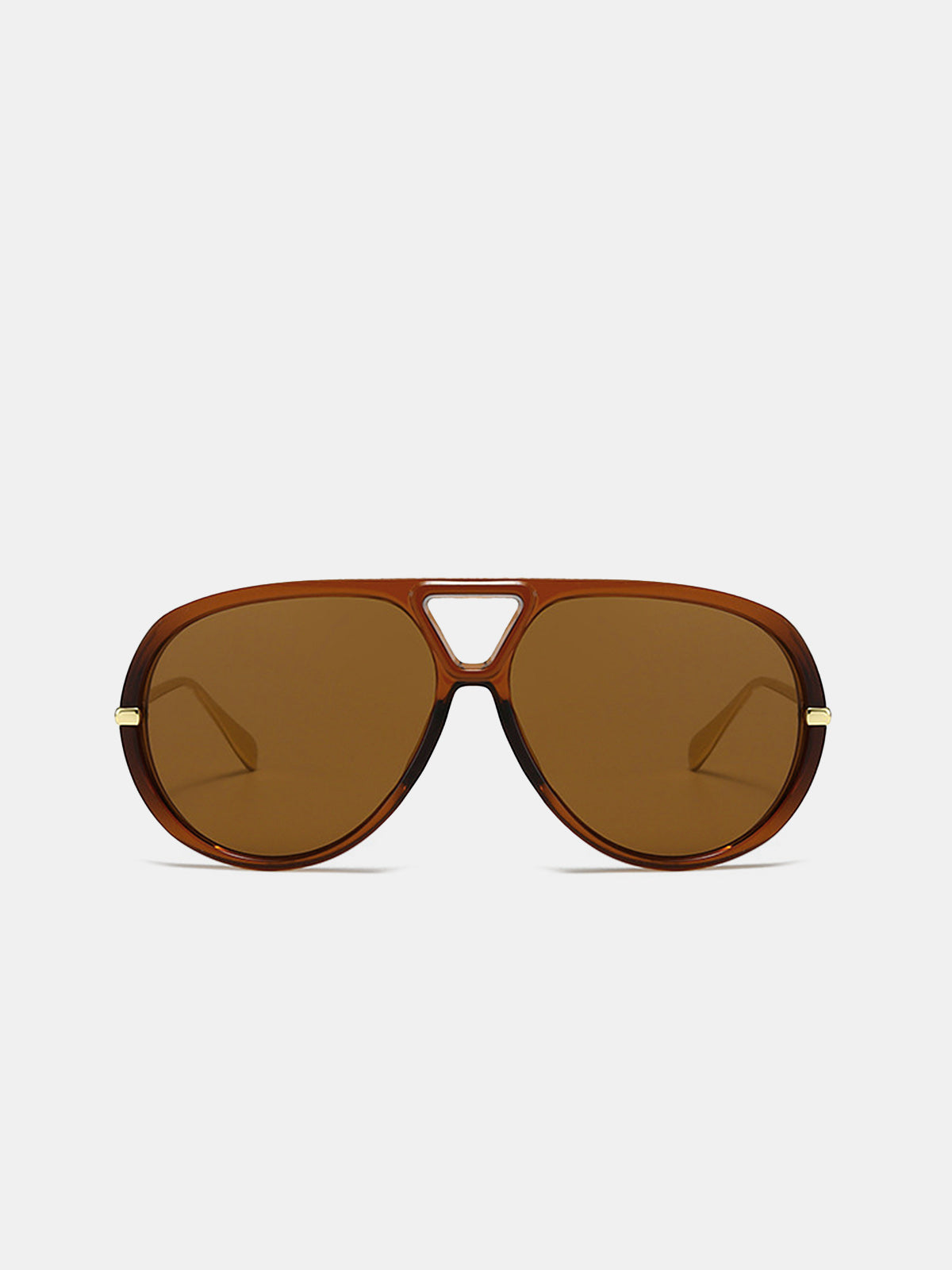 Metal Arm Aviator Sunglasses for Men and Women UV Protection
