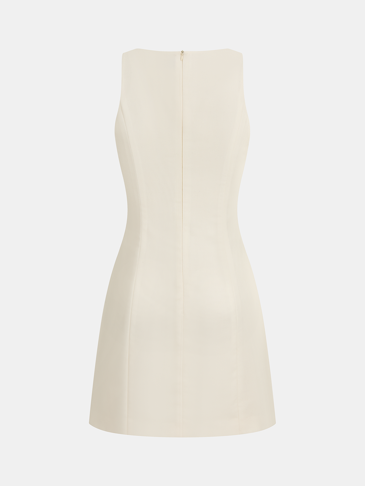 Starfish Detail Floral Print Sleeveless Mini Dress with Ruffle Hem