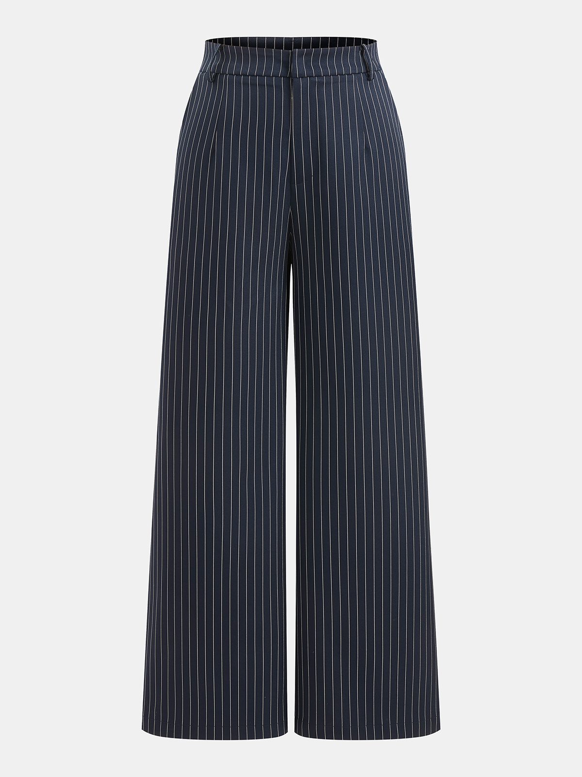 Pinstripe Cami Top & Wide Leg Pants Set for Women Casual Wear