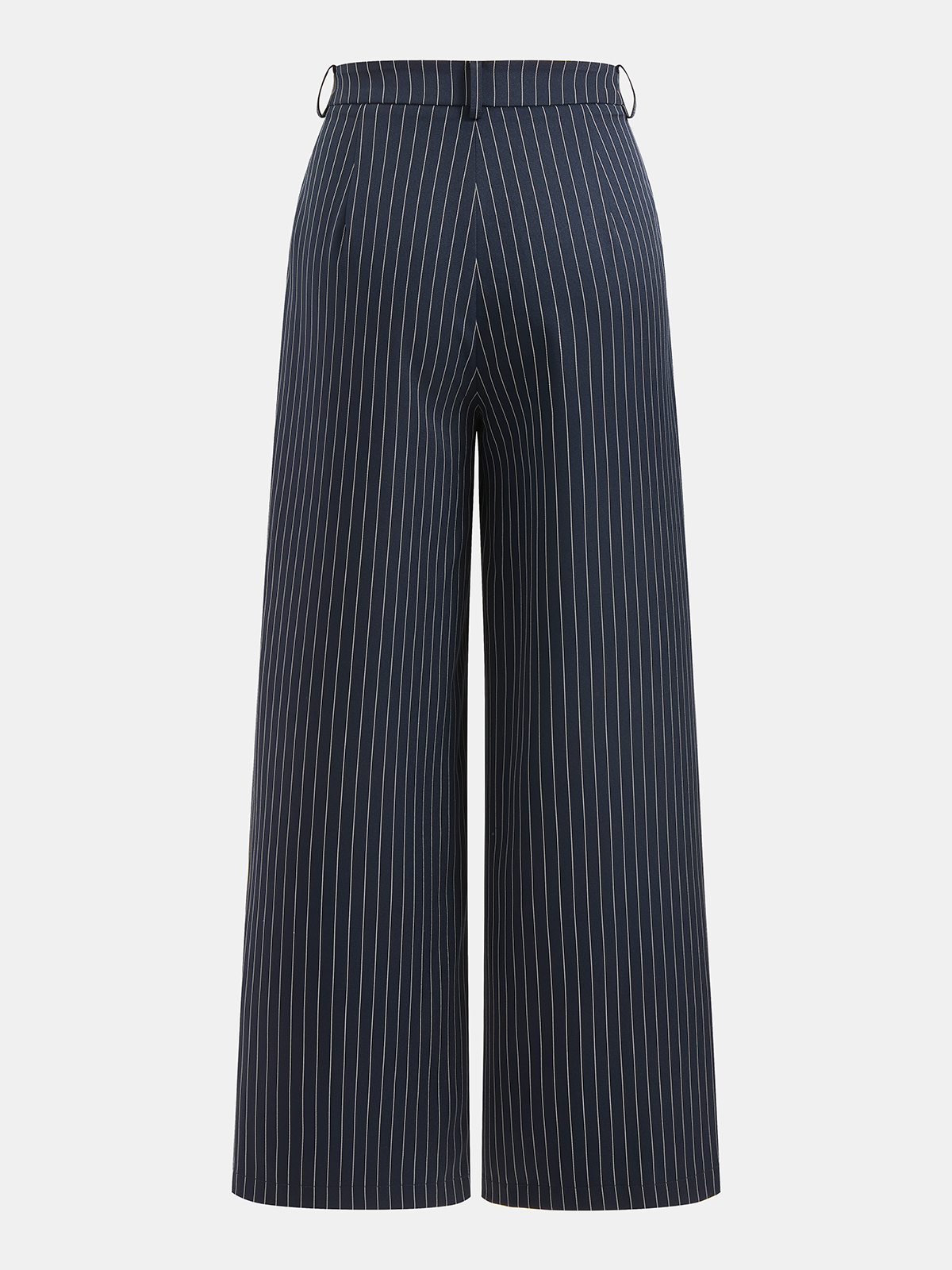 Pinstripe Cami Top & Wide Leg Pants Set for Women Casual Wear