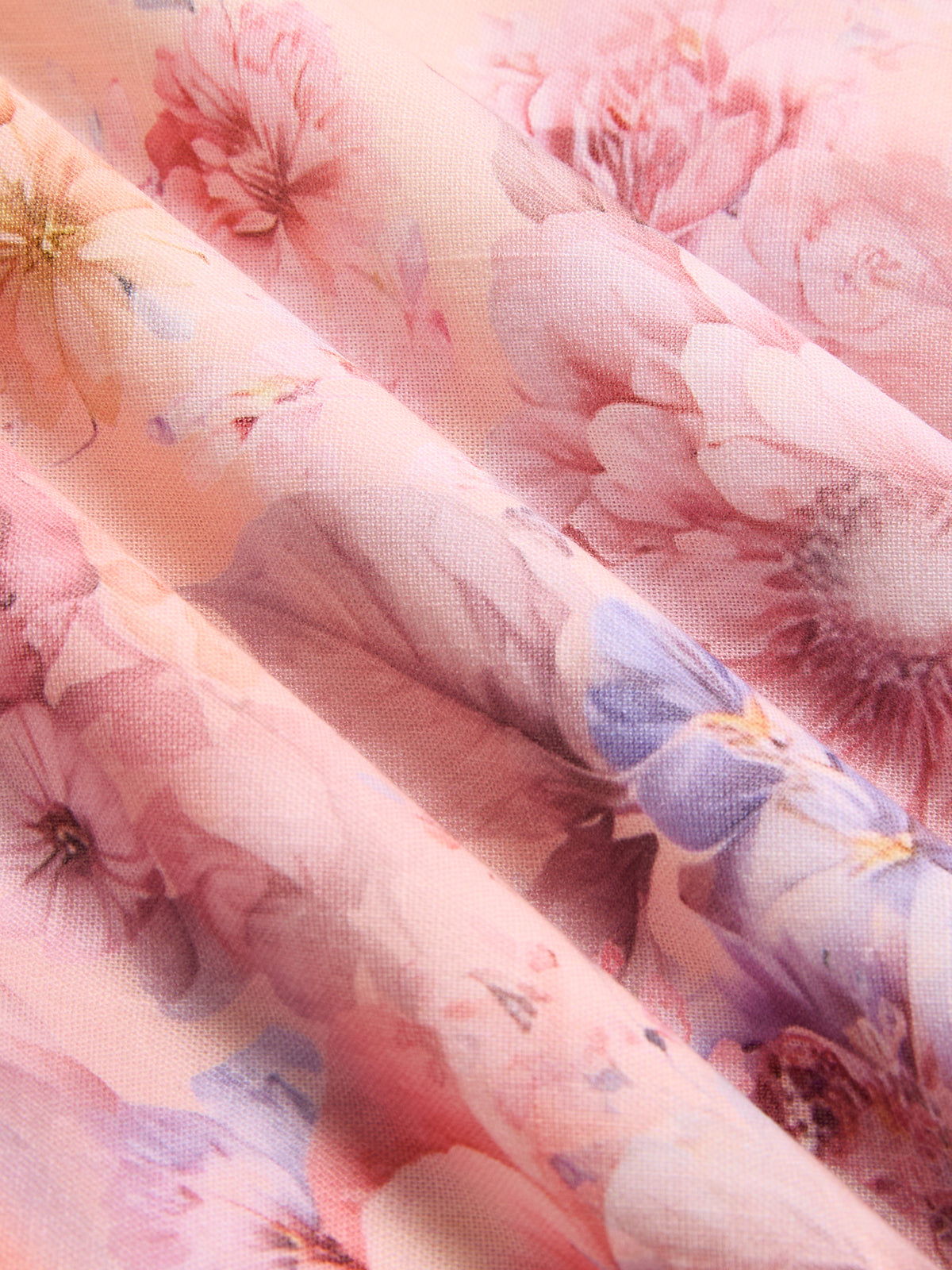 Floral Printed Long Sleeve Belted Maxi Dress for Women with Elegant Design