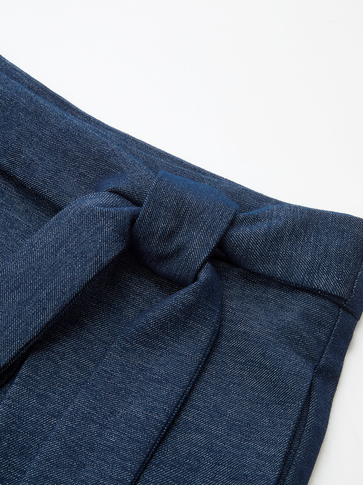 Mid-Waist Tie-Waist Wide Leg Pants for Casual and Office Wear