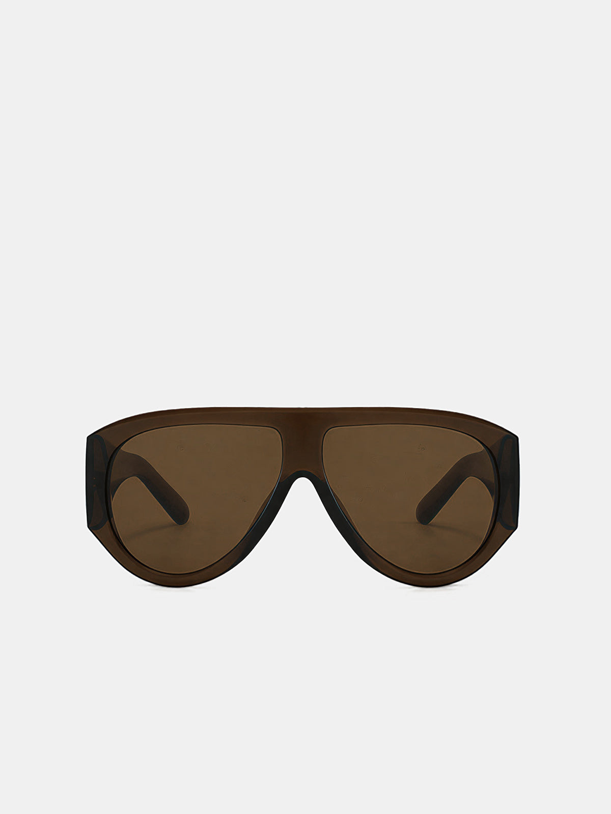 Trendy Oversized Shield Sunglasses Unisex UV Protection Fashion