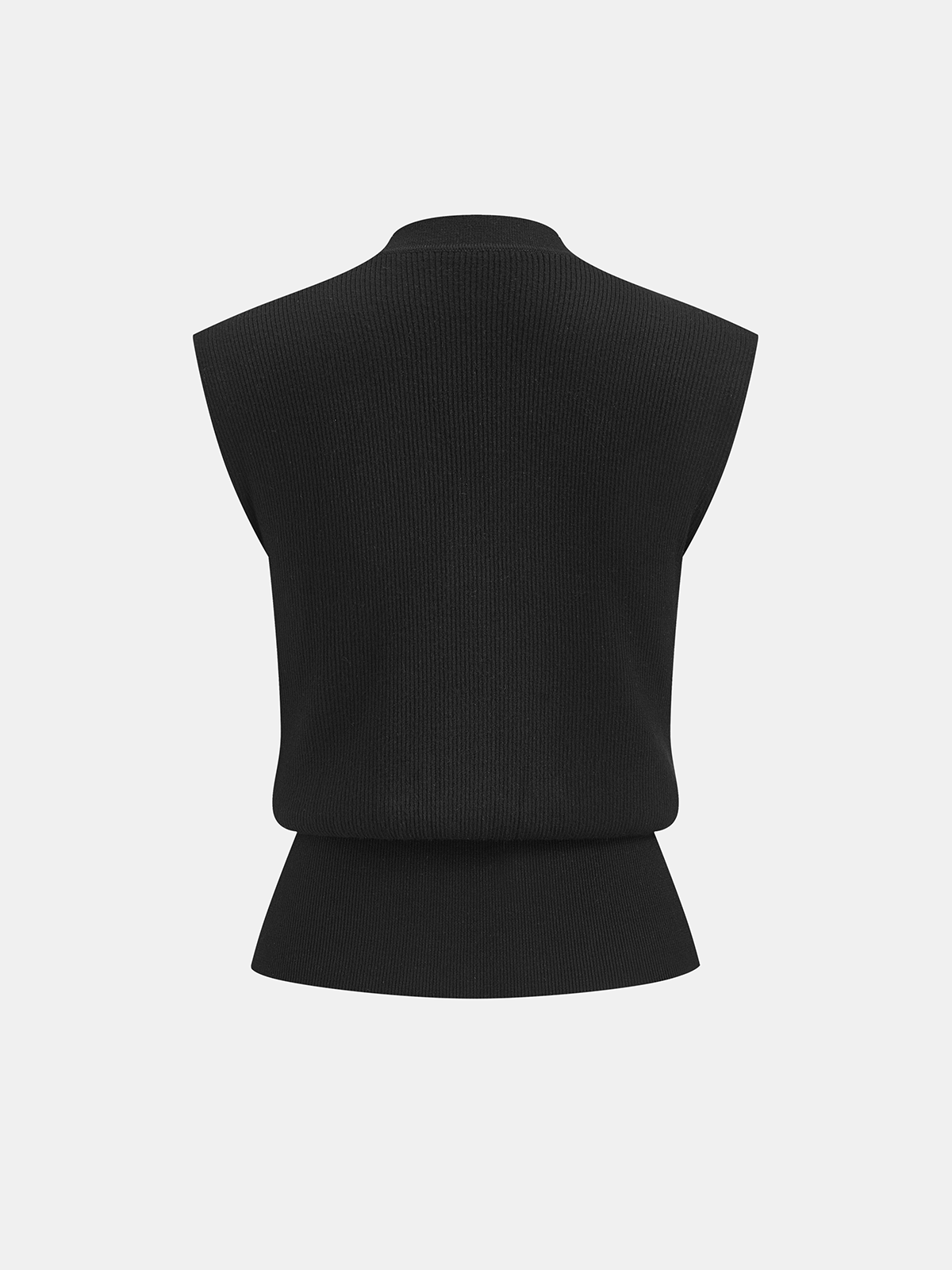 Metal Buckle Sleeveless Knit Cardigan for Women, Lightweight Casual Top